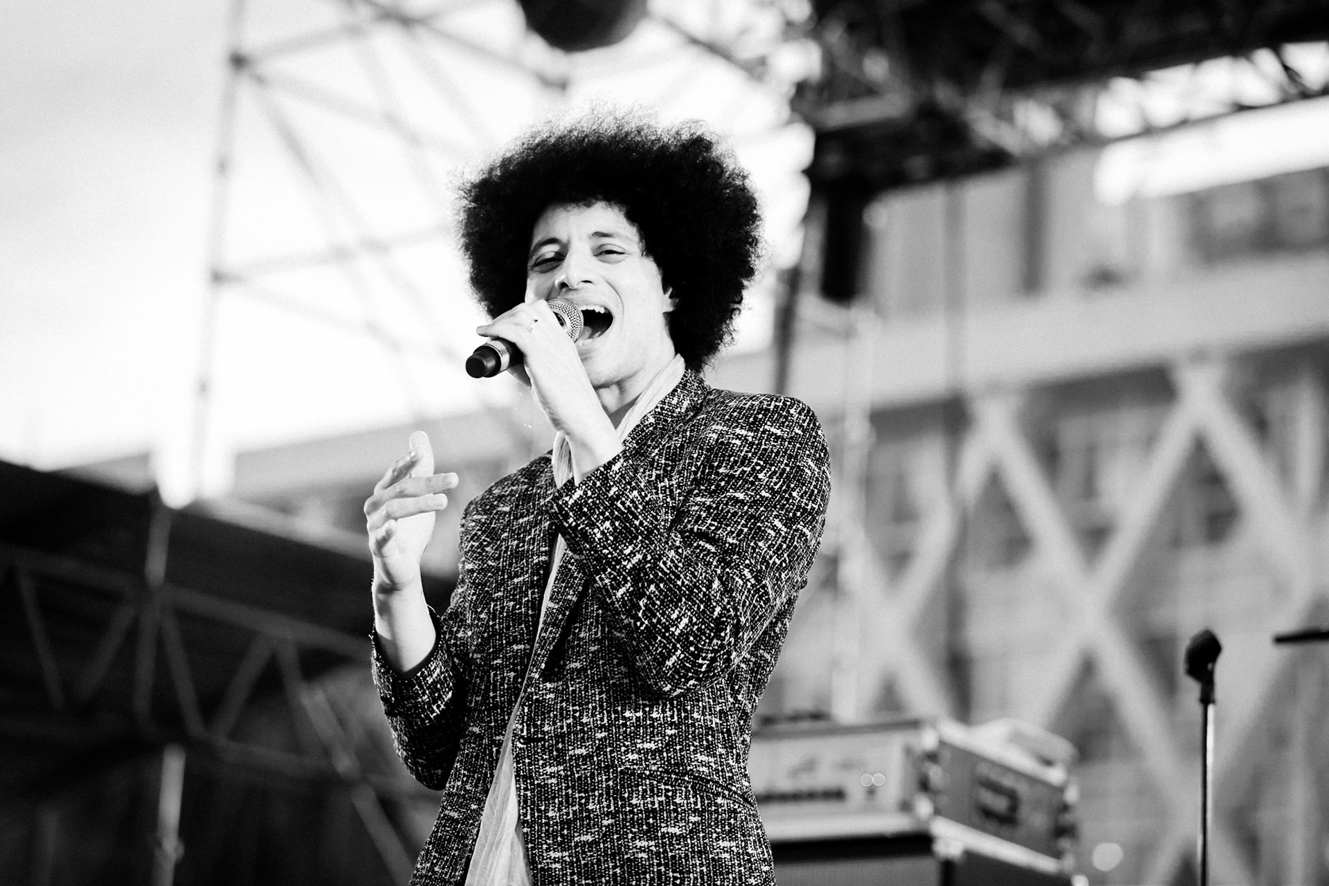 Jose James, La Défense Jazz Festival, Parvis de la Défense, 30 mai 2019
