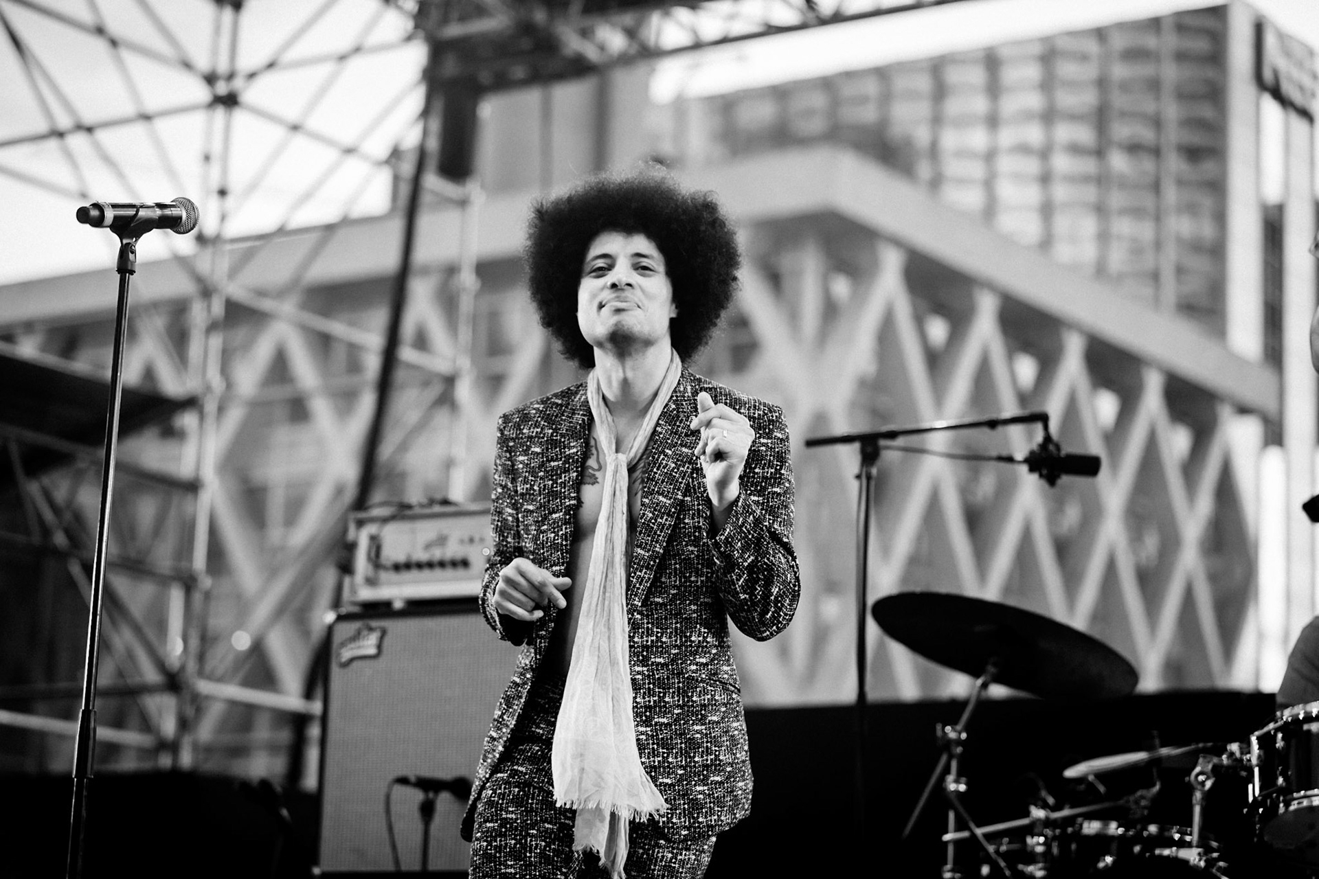 Jose James, La Défense Jazz Festival, Parvis de la Défense, 30 mai 2019
