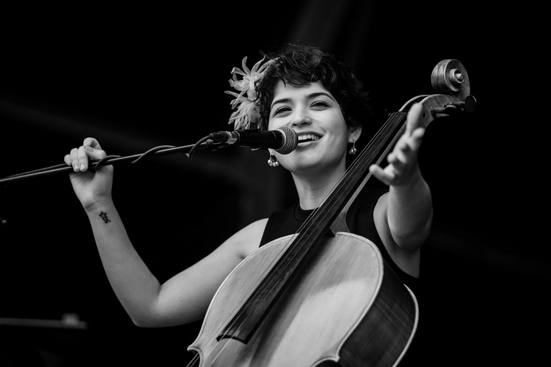 Ana Carla Maza, La Défense Jazz Festival, Parvis de la Défense, 26 juin 2021