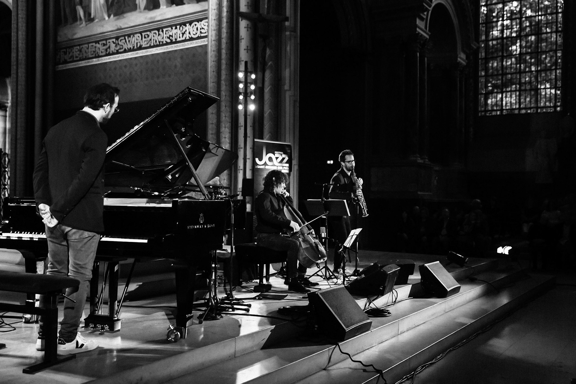 Trio Herman - Salque - Parisien, Festival Jazz Saint-Germain-des-Prés - Paris , Eglise Saint-Germain-des-Prés, 21 mai 2019