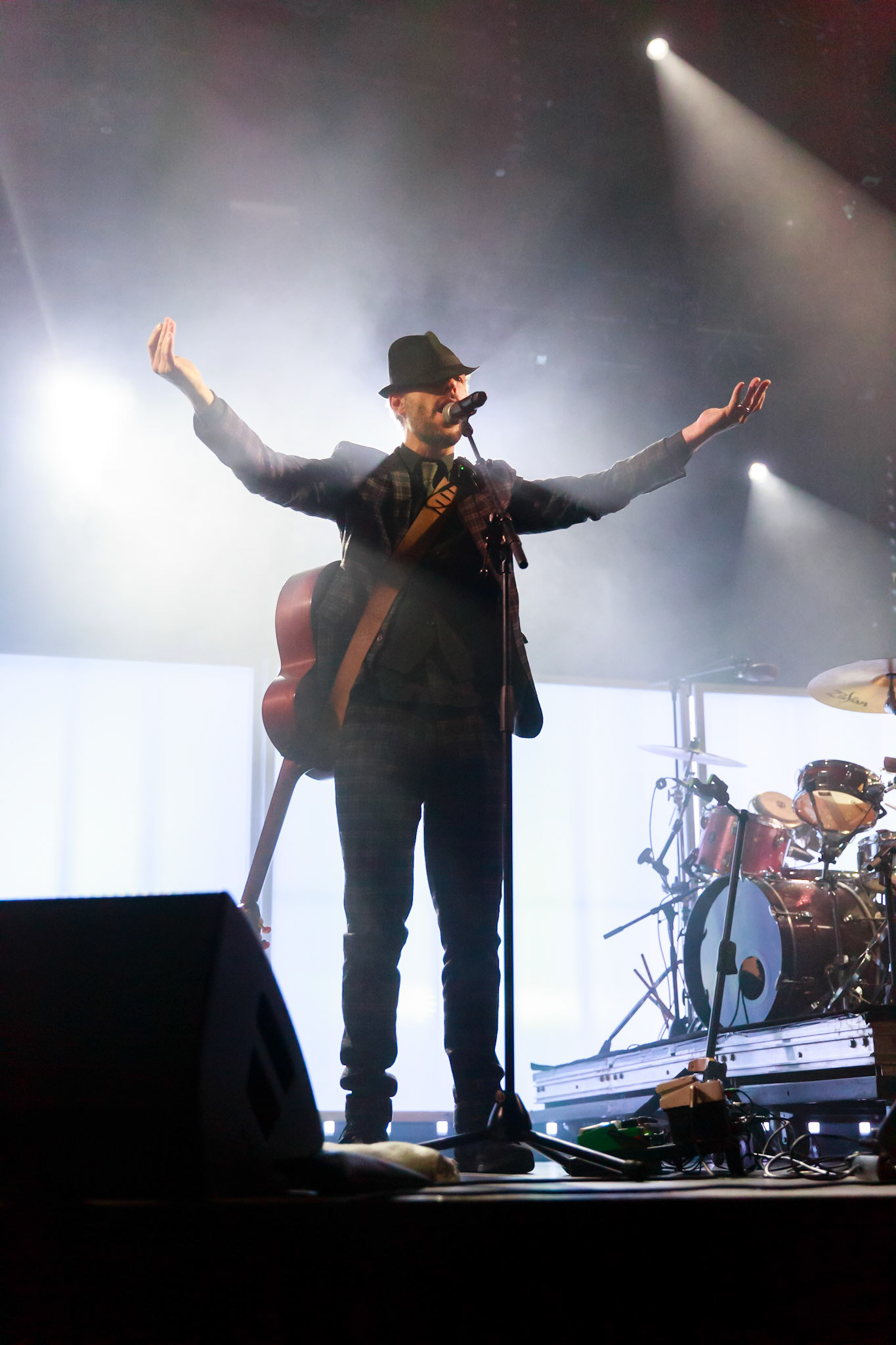 Charlie Winston, 31ème édition Festival Chorus des Hauts-de-Seine, Parvis de La Seine Musicale (Boulogne-Billancourt), 6 avril 2019