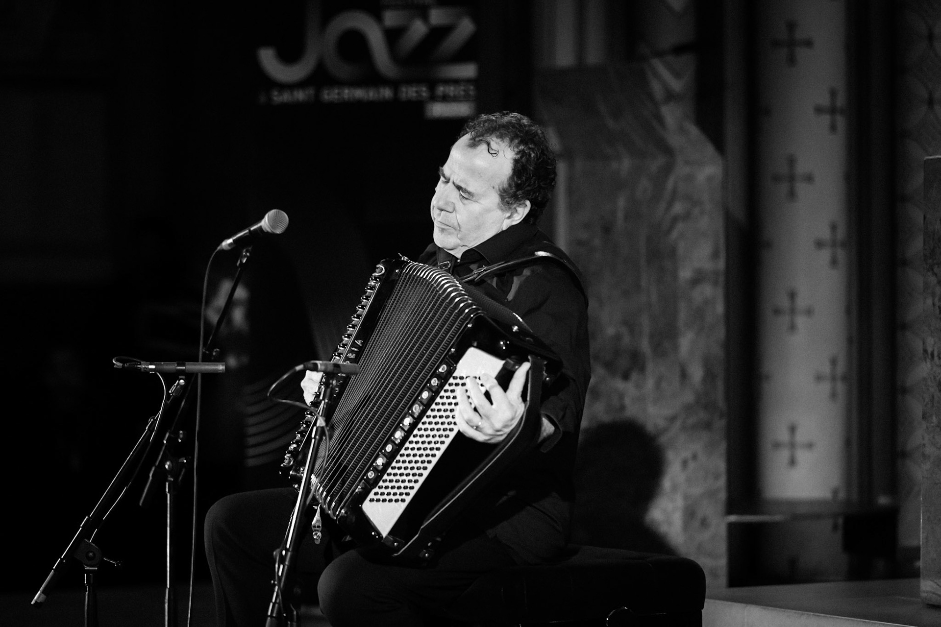 Richard Galliano, Festival Jazz Saint-Germain-des-Prés - Paris , Eglise Saint-Germain-des-Prés, 17 mai 2019