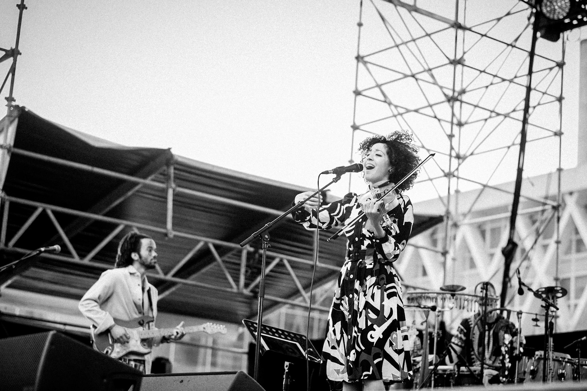 Ylian Cañizares, La Défense Jazz Festival, Parvis de la Défense, 23 septembre 2020