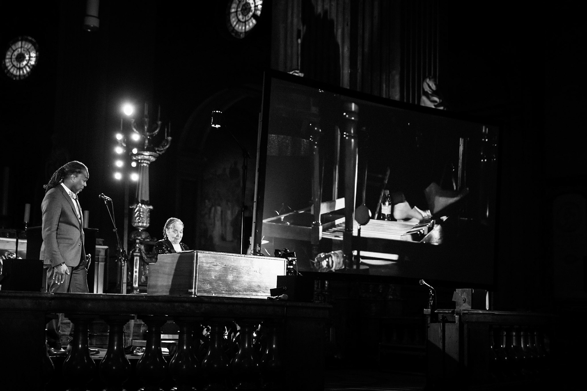 Rhoda Scott &amp; Sophie-Véronique Cauchefer-Choplin, Festival Jazz à Saint-Germain-des-Prés - Paris, Eglise Saint-Sulpice