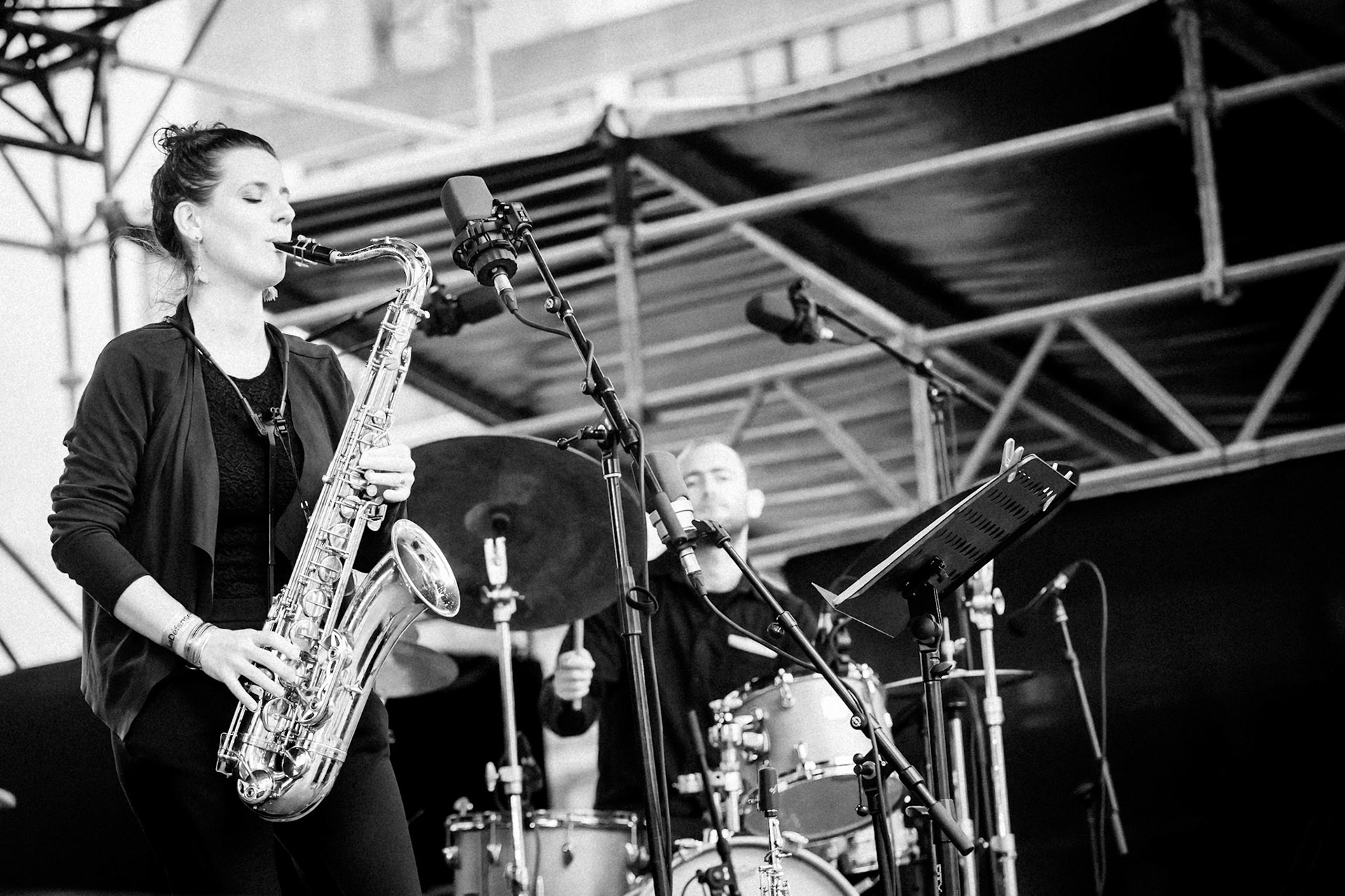 Nefertiti Quartet, La Défense Jazz Festival, Parvis de la Défense, 24 septembre 2020