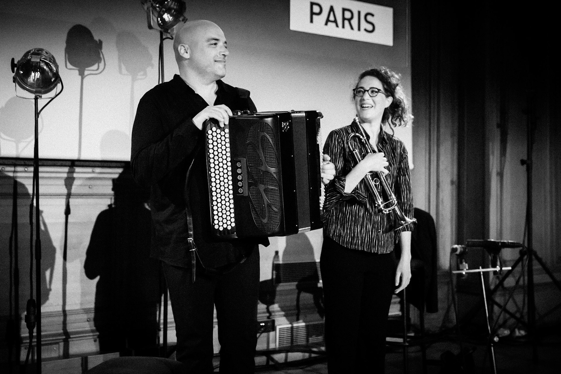 Airelle Besson &amp; Lionel Suarez, Festival Jazz Saint-Germain-des-Prés - Paris , Maison de l'Océan - Grand amphithéâtre, 21 mai 2022
