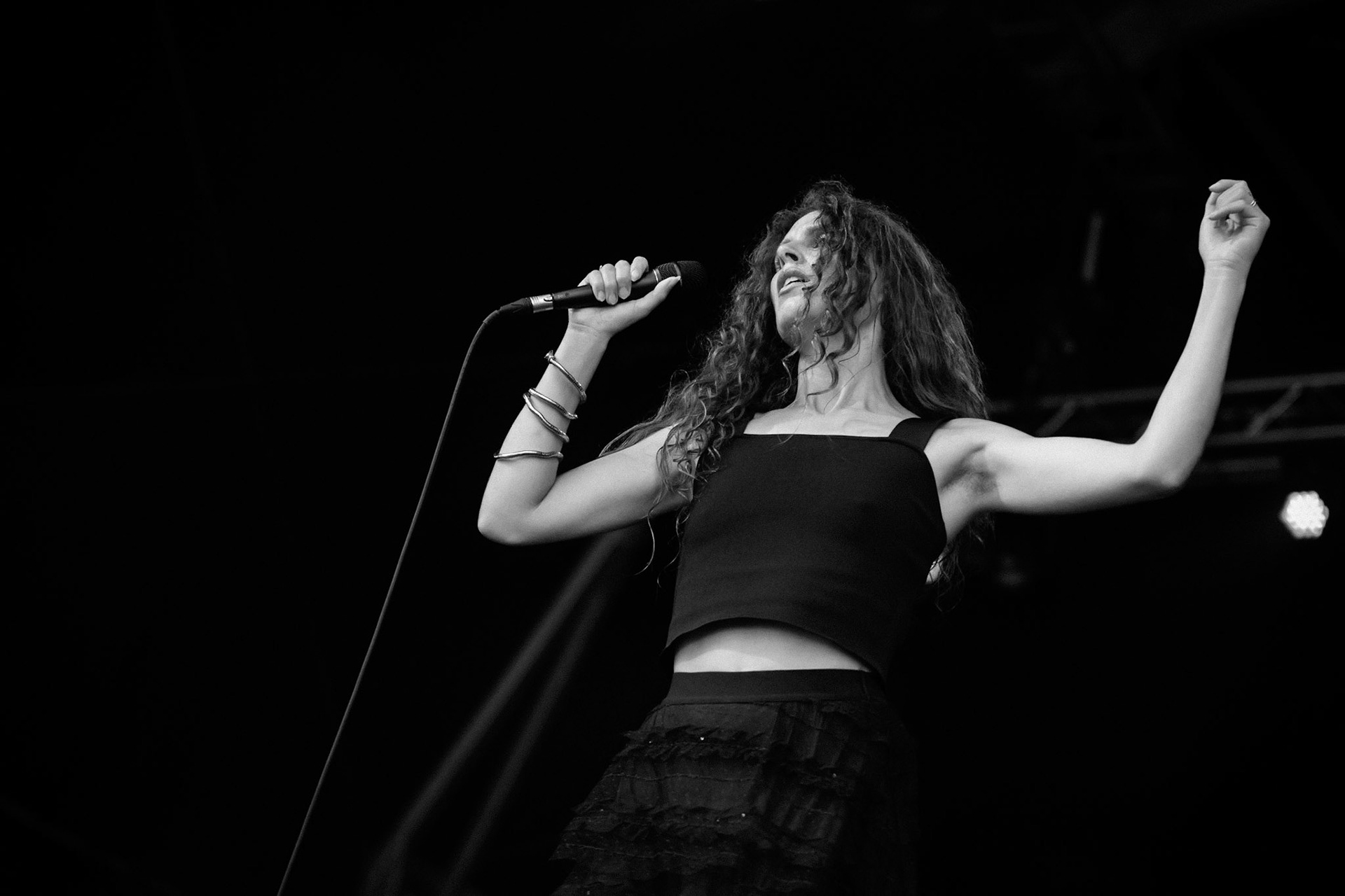 Dafné Kritharas, La Défense Jazz Festival, Parvis de la Défense, 25 juin 2025