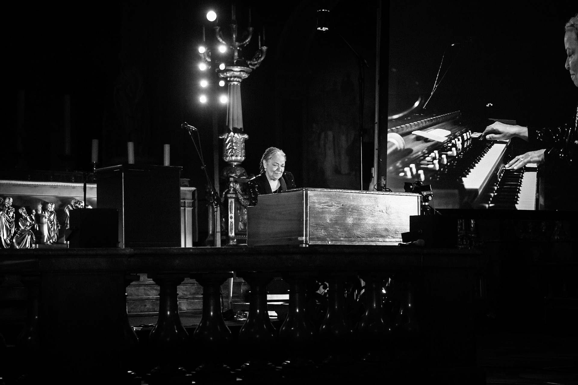 Rhoda Scott &amp; Sophie-Véronique Cauchefer-Choplin, Festival Jazz à Saint-Germain-des-Prés - Paris, Eglise Saint-Sulpice