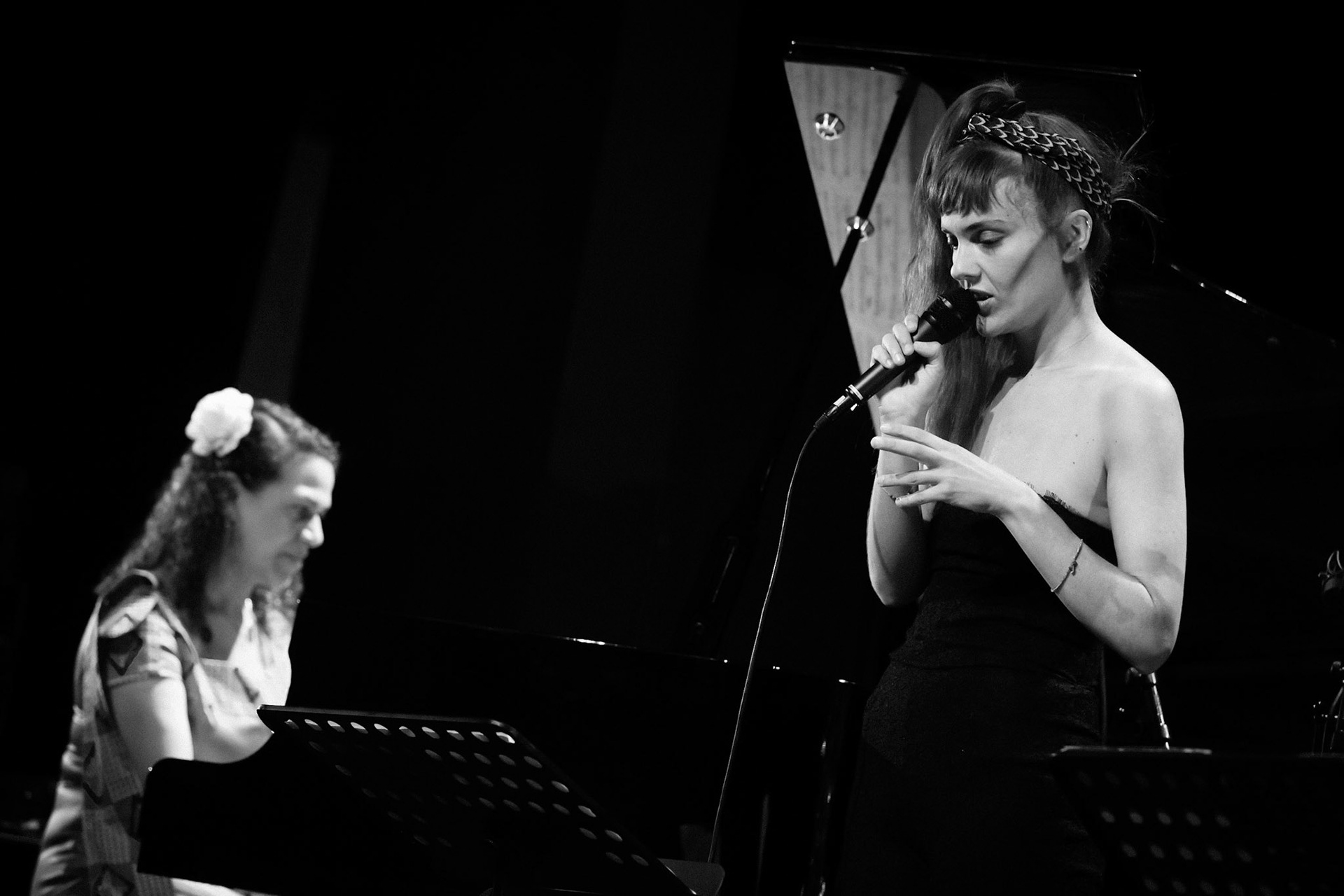 Leïla Olivesi Octet, special guest Camille Berthault, Festival Jazz à Saint-Germain-des-Prés - Paris, Théâtre de l'Alliance Française