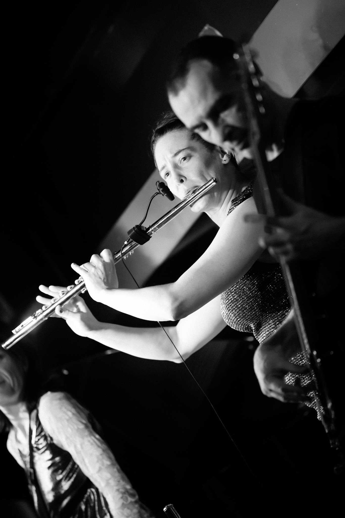 Ludivine Issambourg Quartet &amp; guest Céline Bonacina, Festival Jazz à Saint-Germain-des-Prés - Paris, Péniche Le Son de la Terre