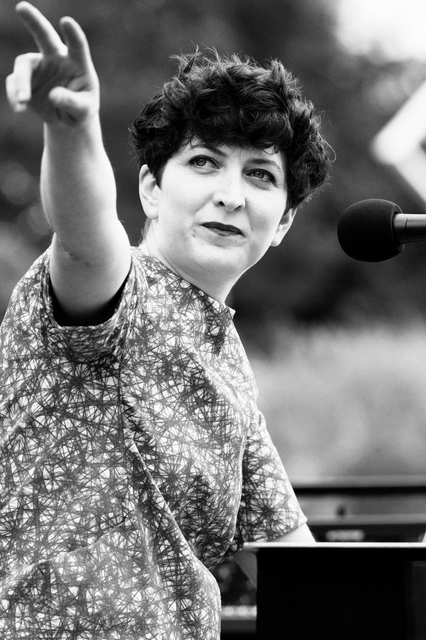 Eve Risser - "Donkey Monkey" - Paris Jazz Festival - Barge à jazz - Parc Floral de Paris - 21 juin 2015