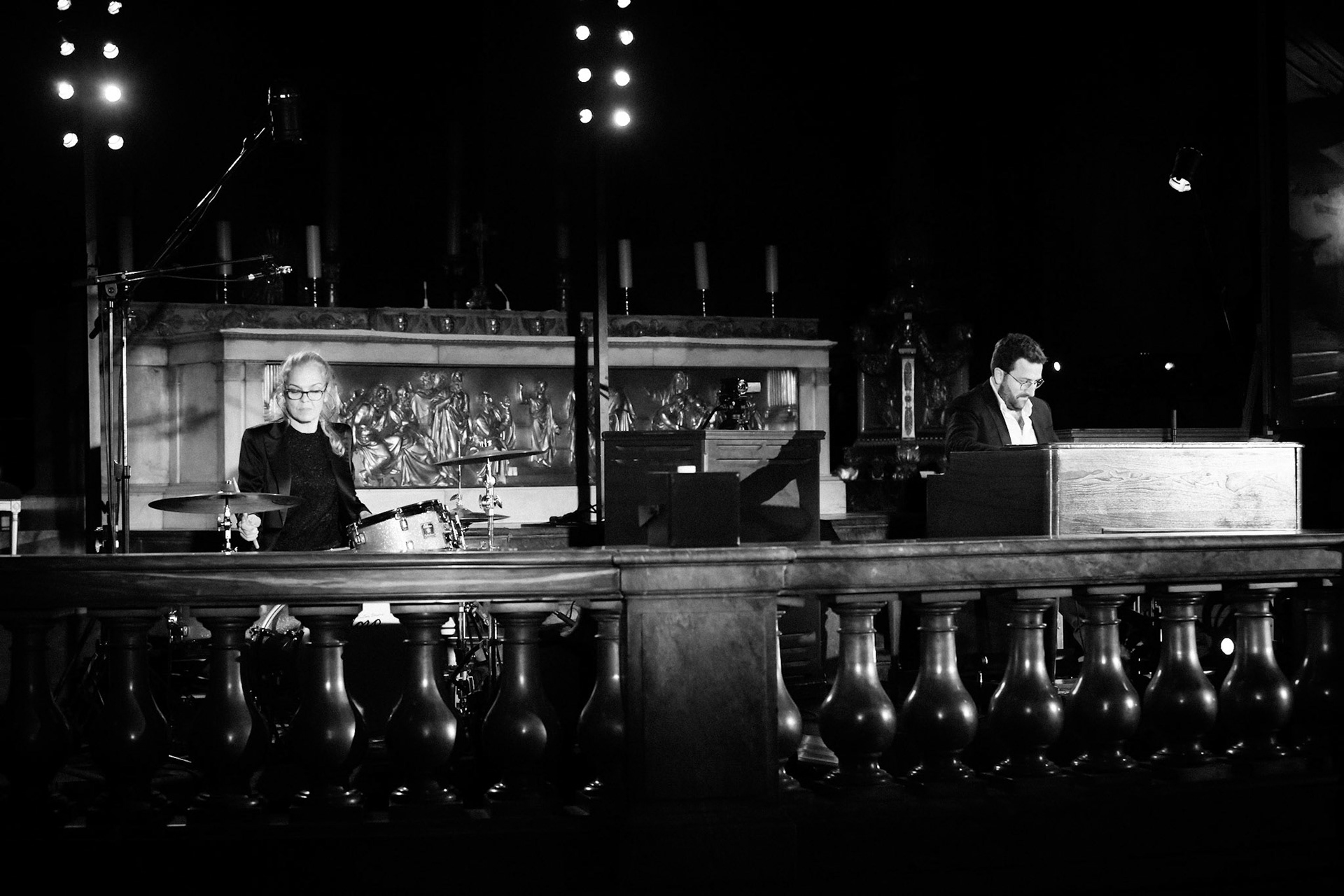 Sophie-Véronique Cauchefer-Choplin &amp; Laurent Coulondre, Festival Jazz à Saint-Germain-des-Prés - Paris, Eglise Saint-Sulpice
