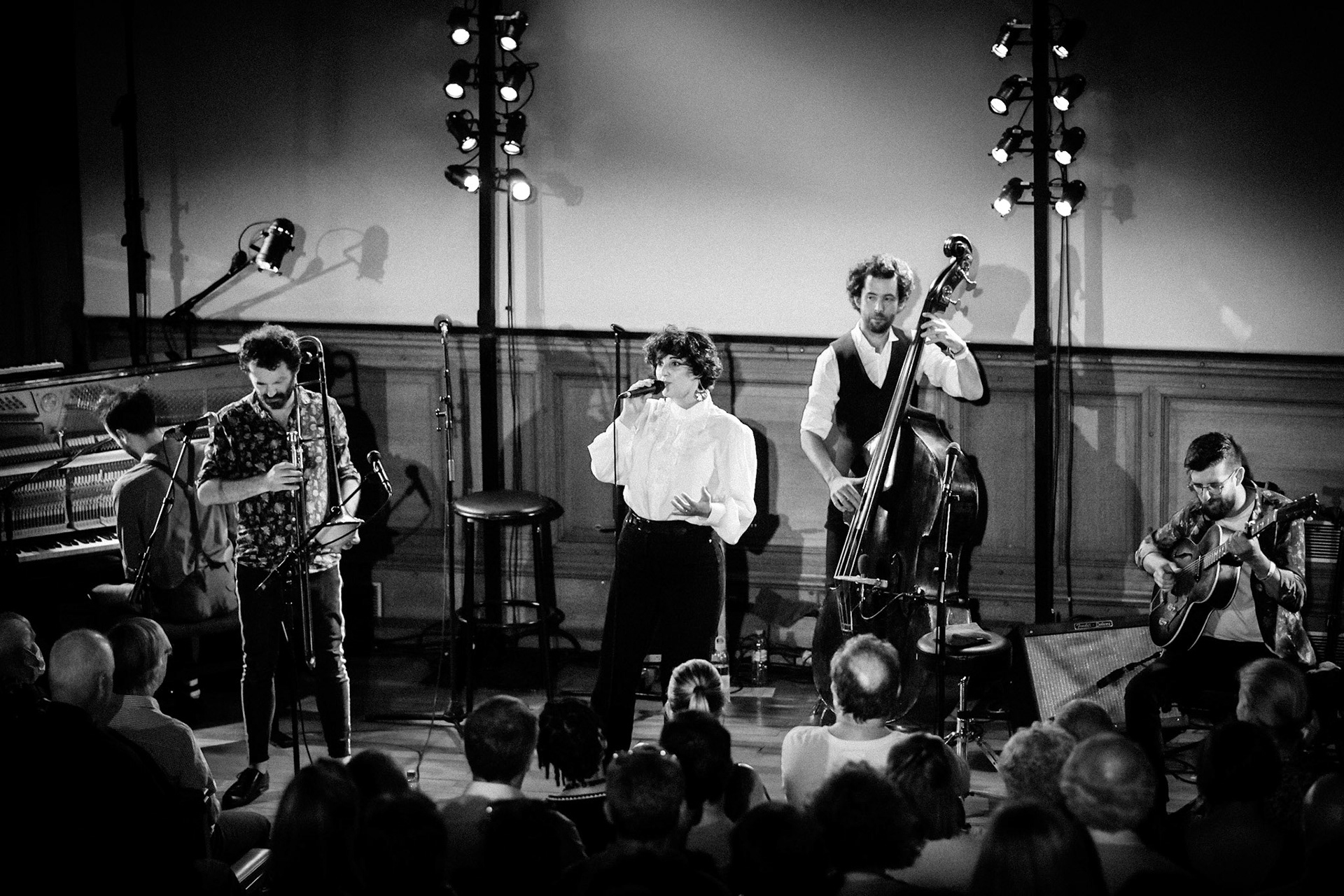 Marion Rampal "Tissé" feat Naïssam Jalal &amp; Piers Faccini, Festival Jazz Saint-Germain-des-Prés - Paris , Maison de l'Océan - Grand amphithéâtre, 18 mai 2022
