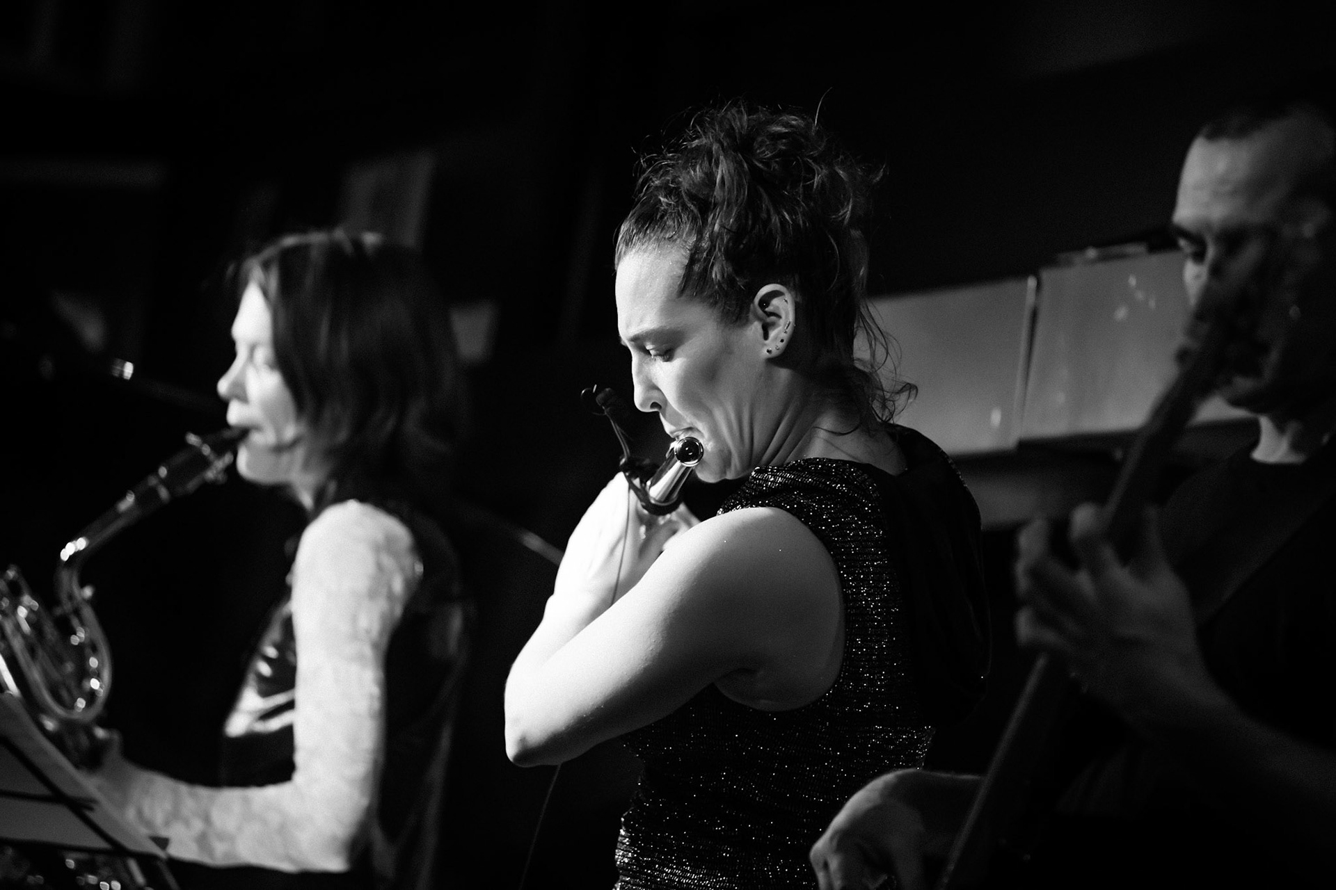 Ludivine Issambourg Quartet &amp; guest Céline Bonacina, Festival Jazz à Saint-Germain-des-Prés - Paris, Péniche Le Son de la Terre