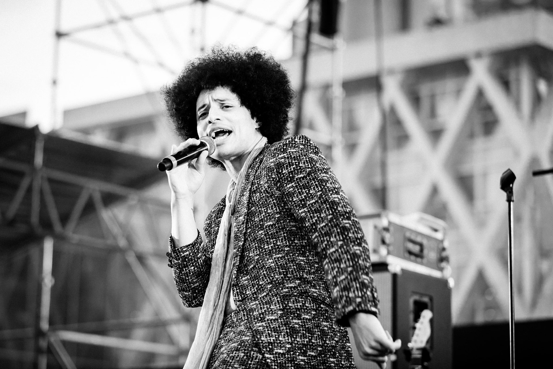Jose James, La Défense Jazz Festival, Parvis de la Défense, 30 mai 2019