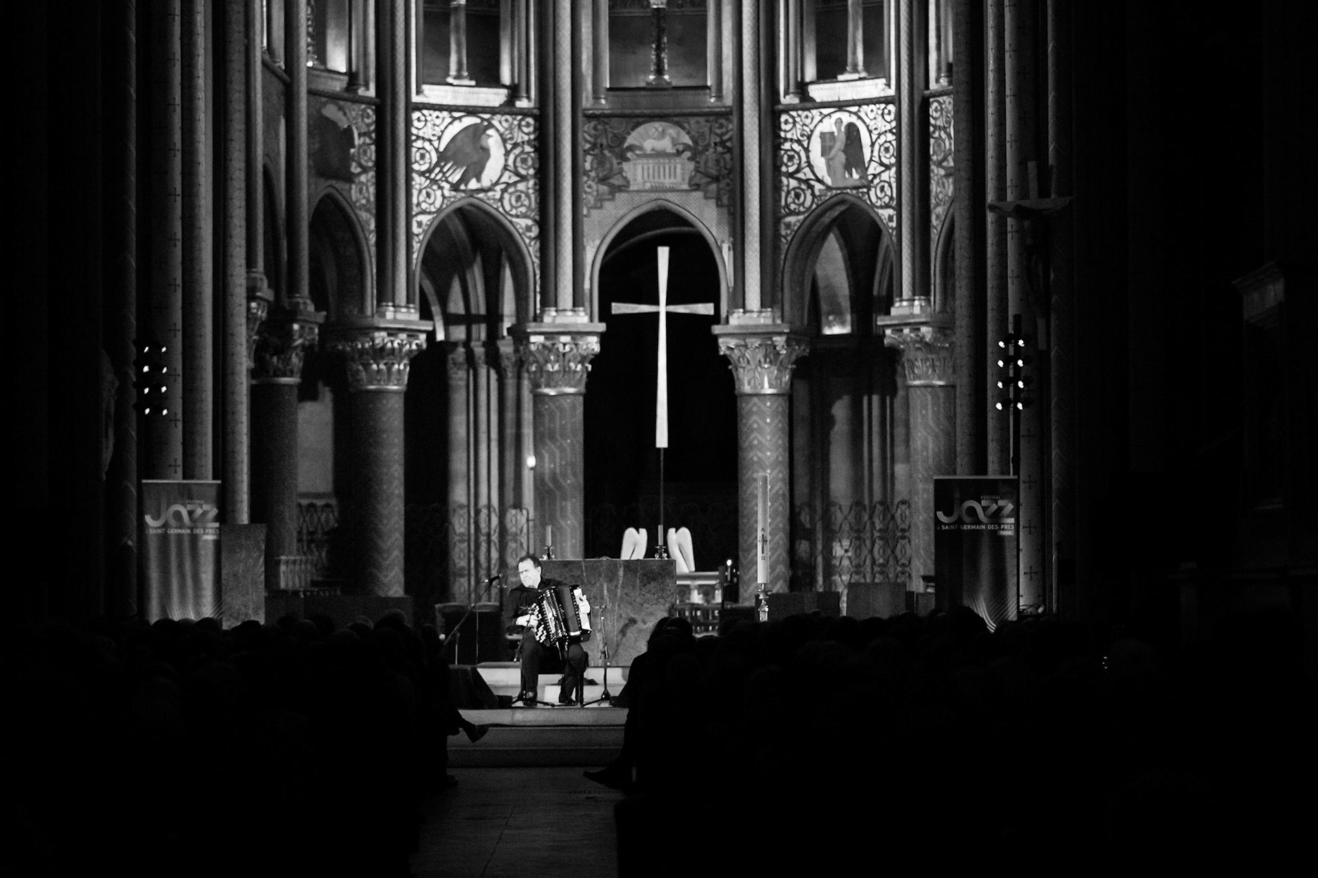 Richard Galliano, Festival Jazz Saint-Germain-des-Prés - Paris , Eglise Saint-Germain-des-Prés, 17 mai 2019