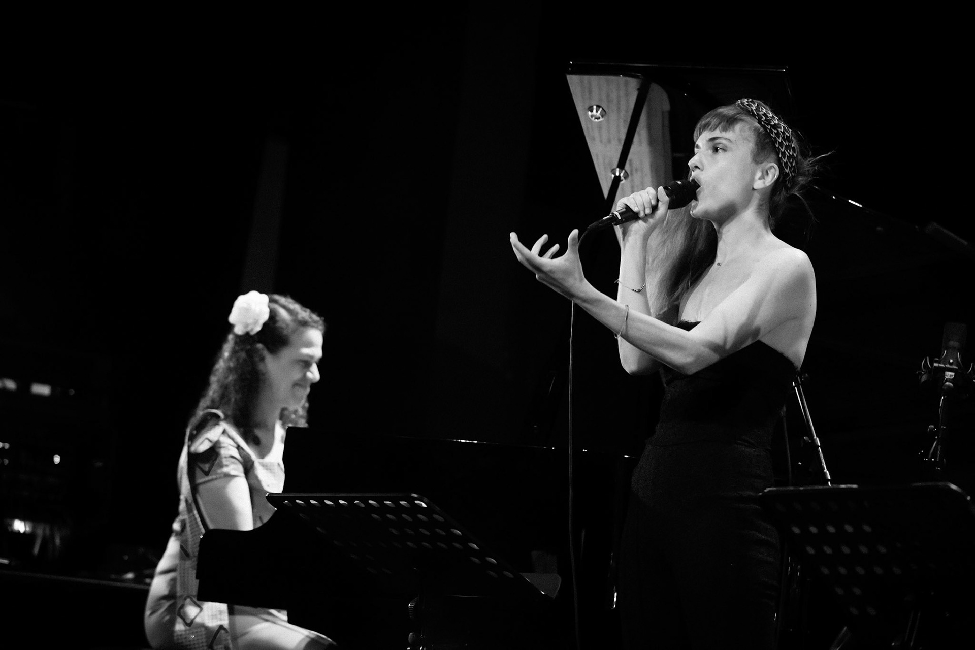 Leïla Olivesi Octet, special guest Camille Berthault, Festival Jazz à Saint-Germain-des-Prés - Paris, Théâtre de l'Alliance Française