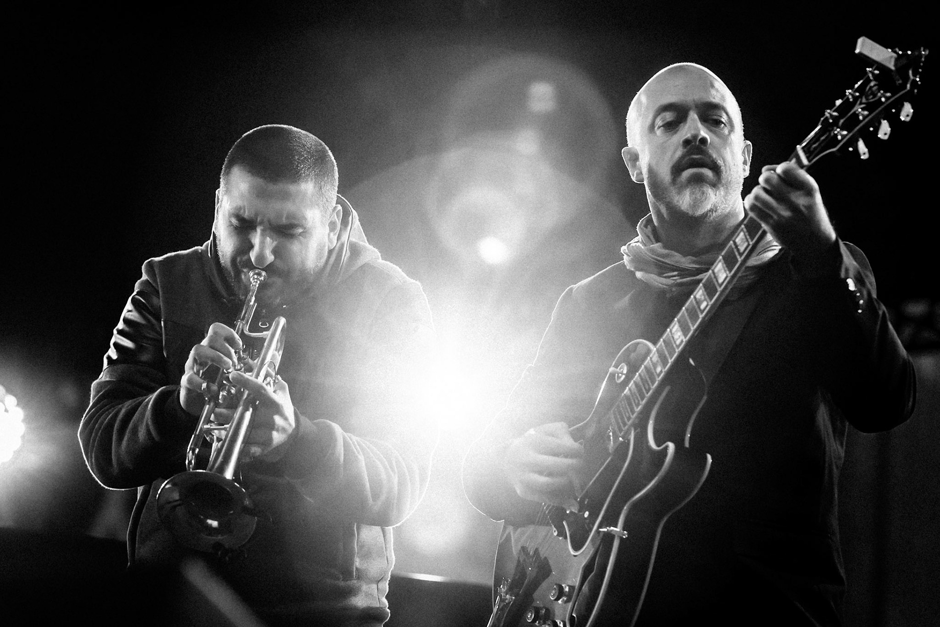 Ibrahim Maalouf avec François Delporte, La Défense Jazz Festival, Parvis de la Défense, 26 septembre 2020