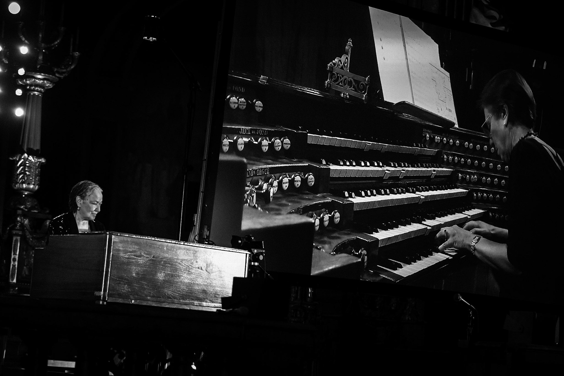 Rhoda Scott &amp; Sophie-Véronique Cauchefer-Choplin, Festival Jazz à Saint-Germain-des-Prés - Paris, Eglise Saint-Sulpice