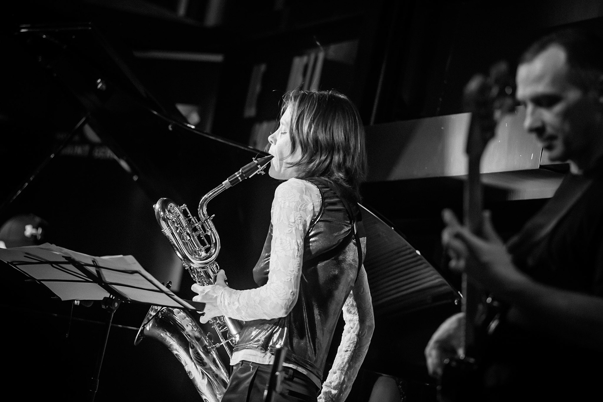 Ludivine Issambourg Quartet &amp; guest Céline Bonacina, Festival Jazz à Saint-Germain-des-Prés - Paris, Péniche Le Son de la Terre