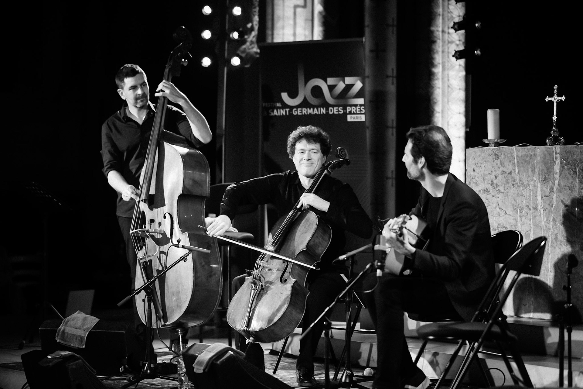 Loco Cello Feat Emile Parisien, Festival Jazz à Saint-Germain-des-Prés - Paris, Eglise Saint-Germain-des-Prés