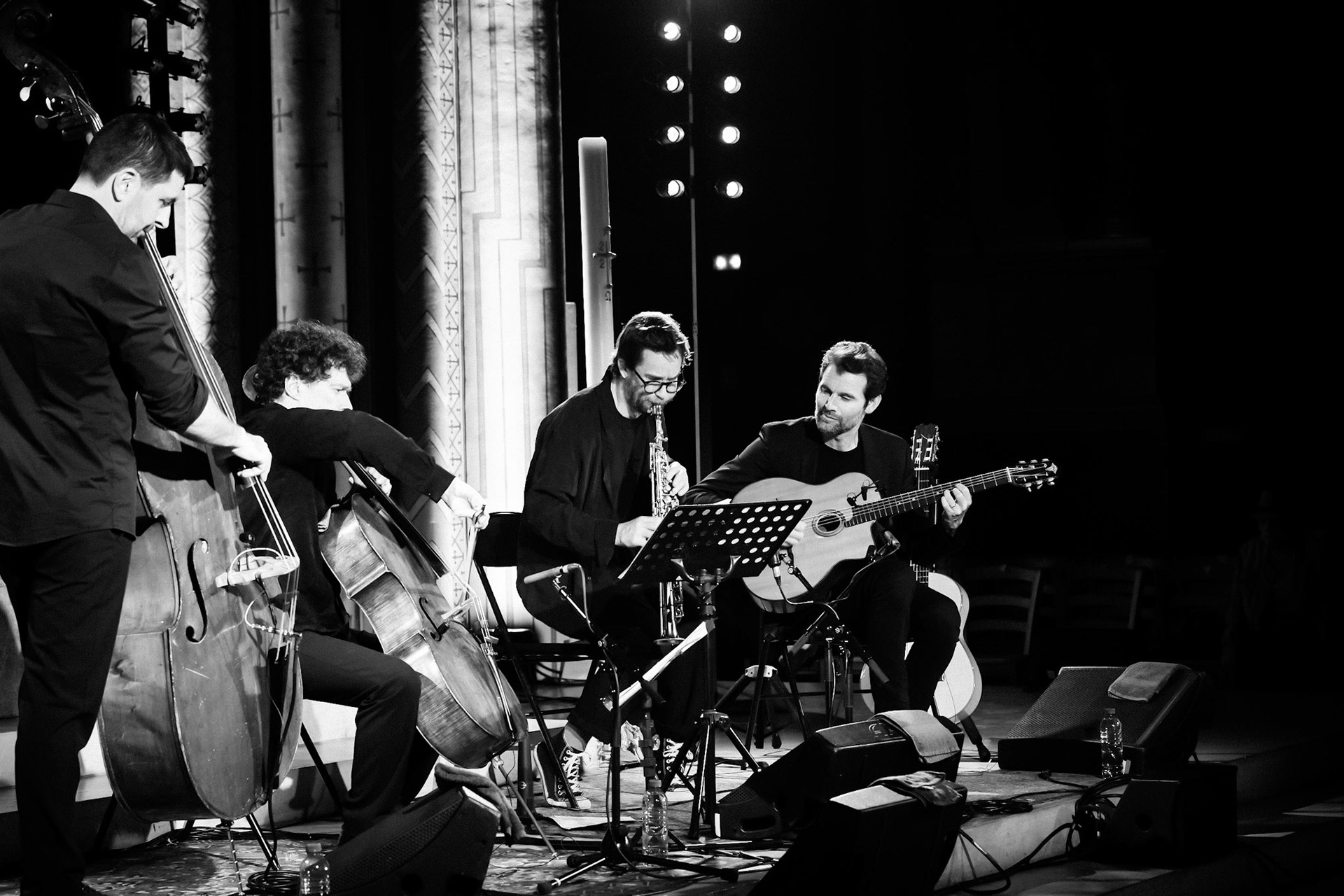 Loco Cello Feat Emile Parisien, Festival Jazz à Saint-Germain-des-Prés - Paris, Eglise Saint-Germain-des-Prés