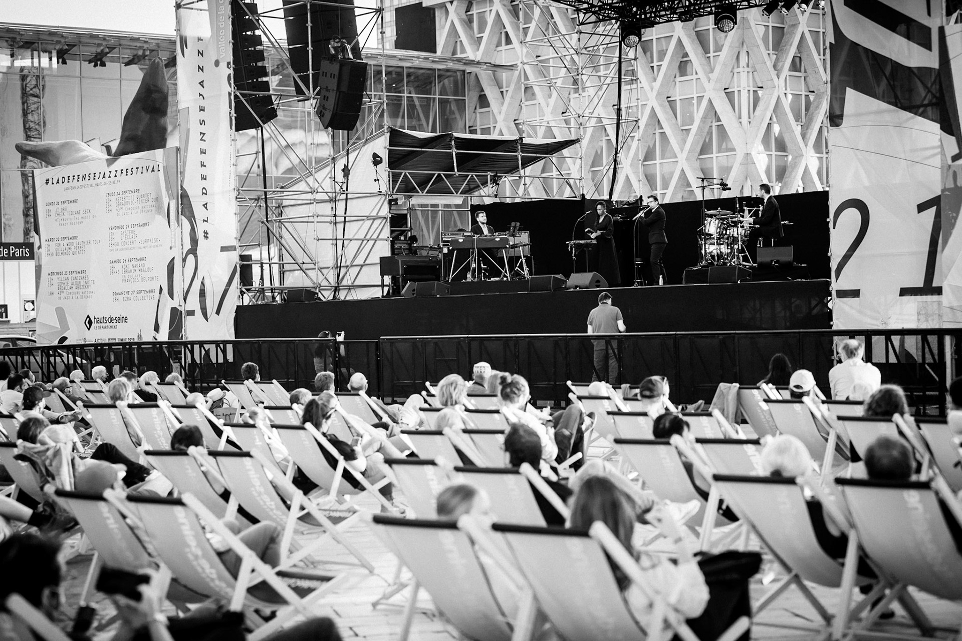 Jî Drû, La Défense Jazz Festival, Parvis de la Défense, 21 septembre 2020
