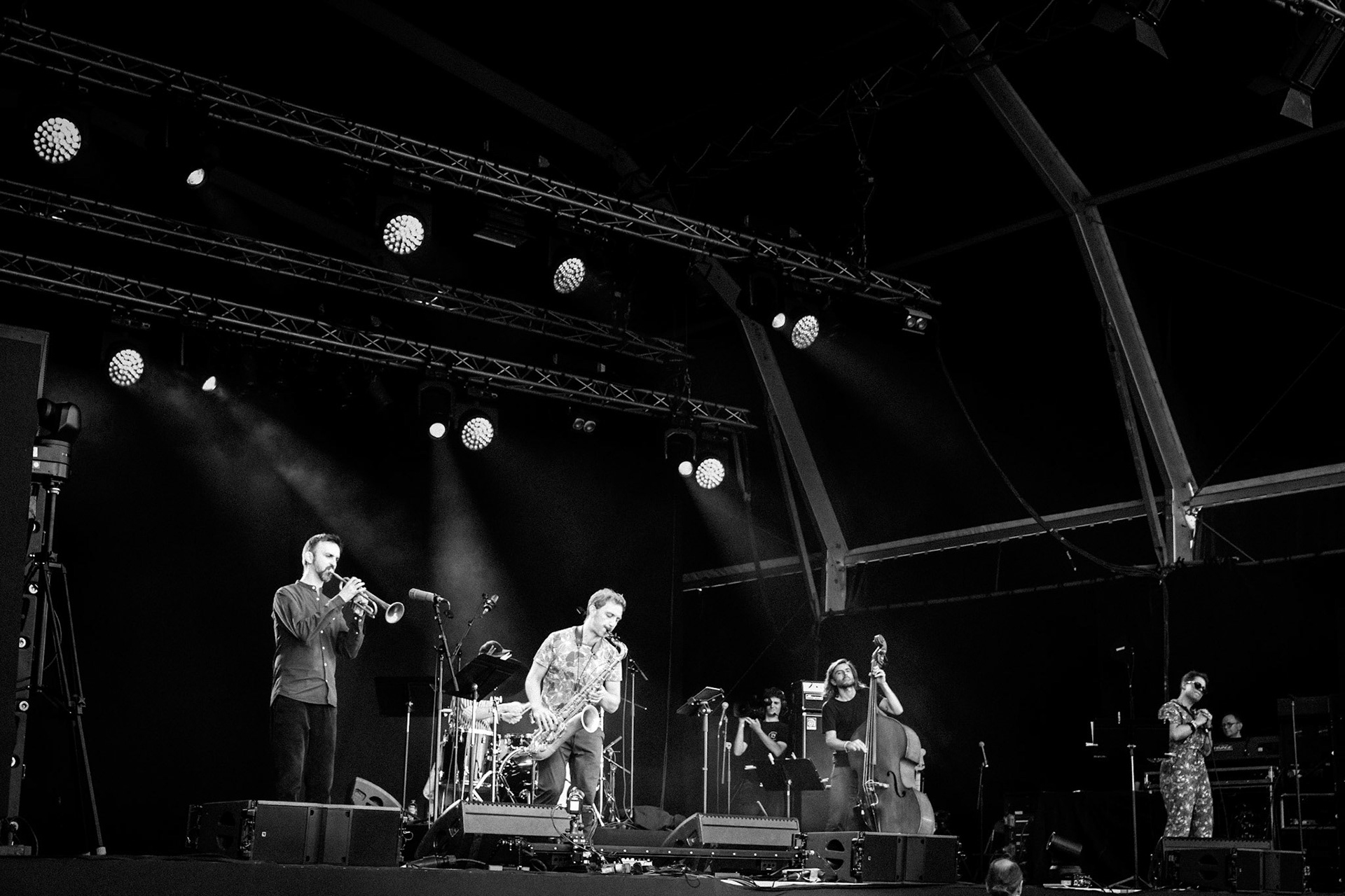 François Poitou &amp; Pumpkin, La Défense Jazz Festival, Parvis de la Défense, 22 juin 2022