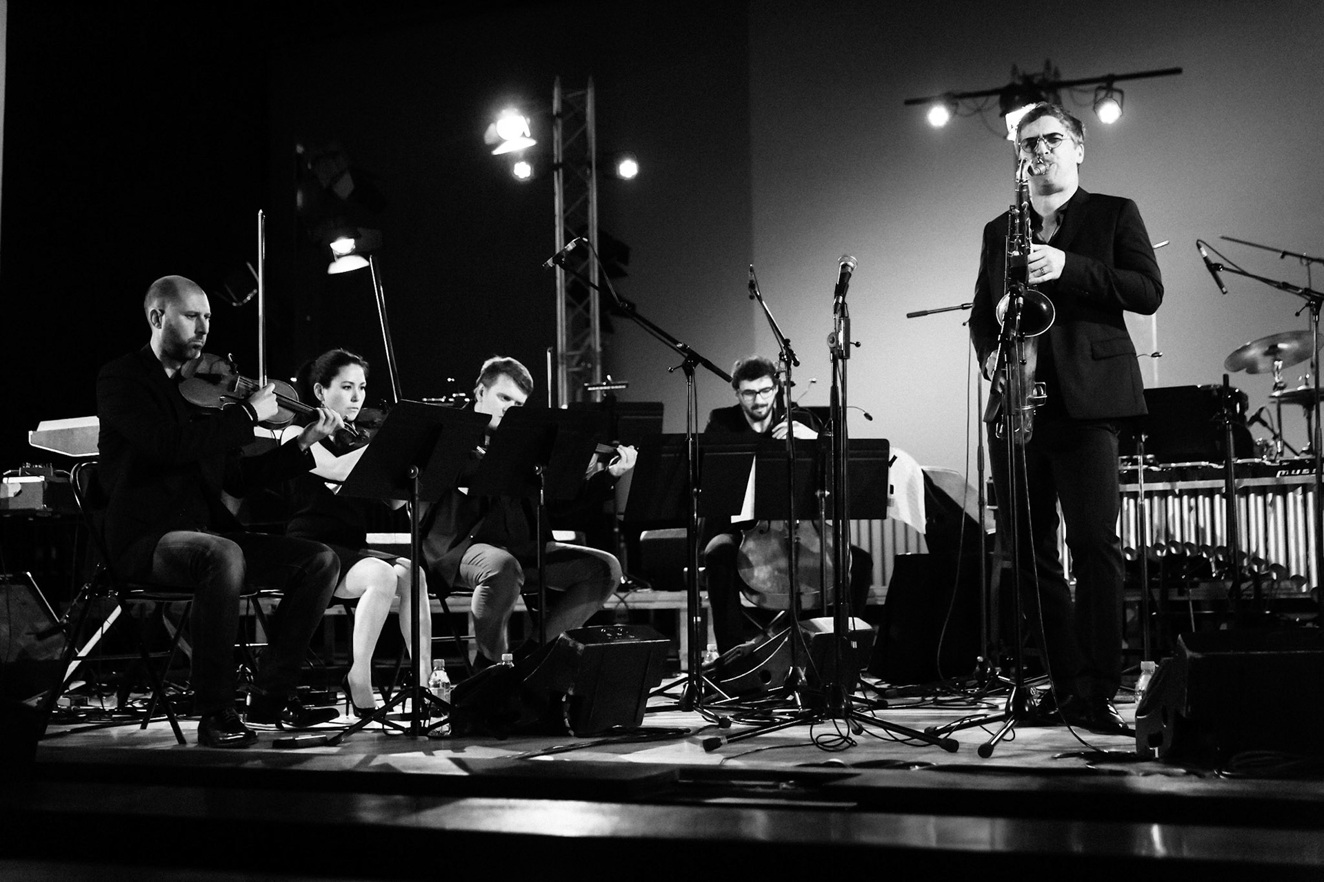 Sylvain Rifflet Refocus & l'ensemble Appassionato, Festival Jazz Saint-Germain-des-Prés - Paris , Université Panthéon - Assas, 22 mai 2019