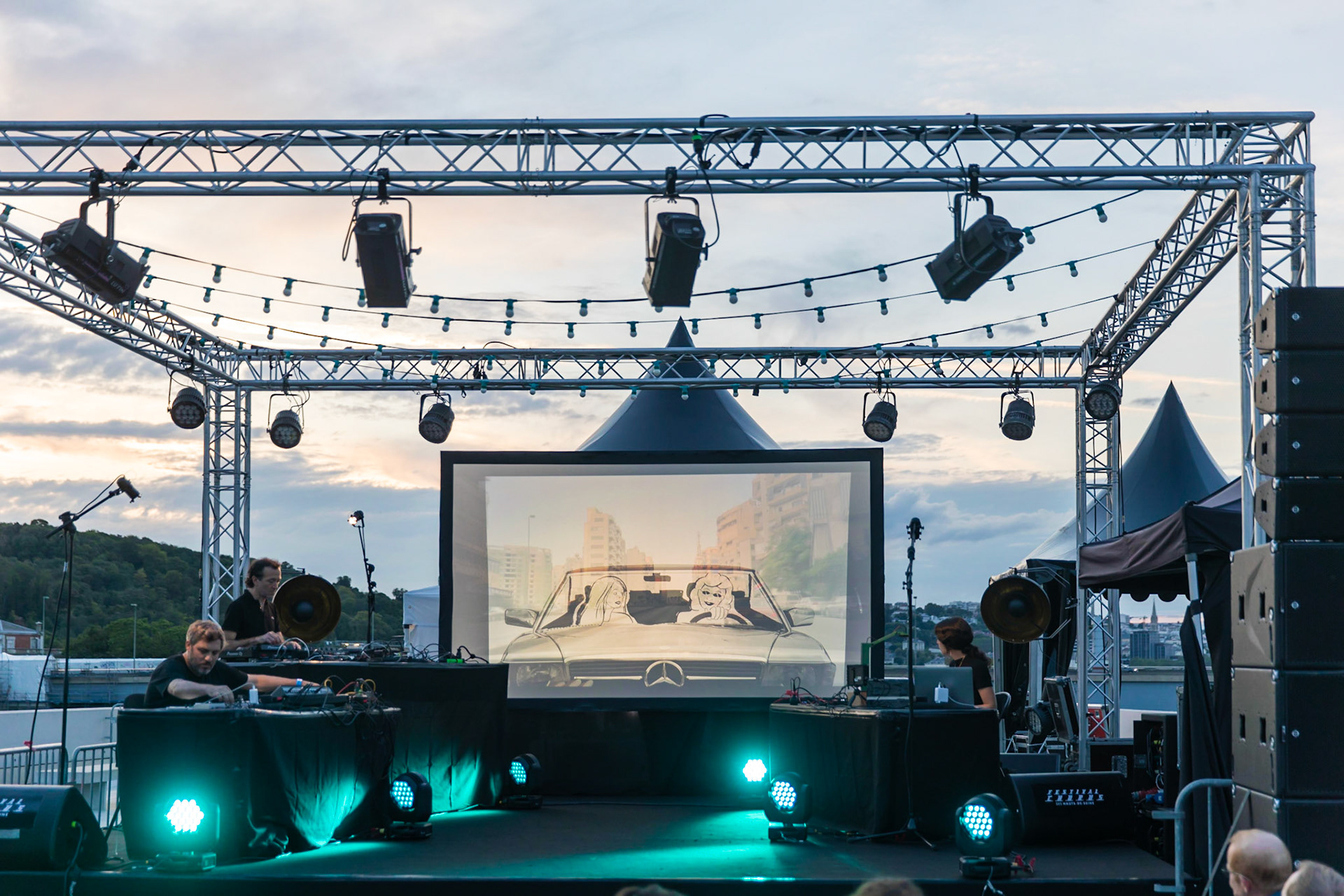 Acid Arab, Festival Chorus des Hauts-de-Seine, La Seine Musicale (Boulogne-Billancourt), 11 juillet 2021