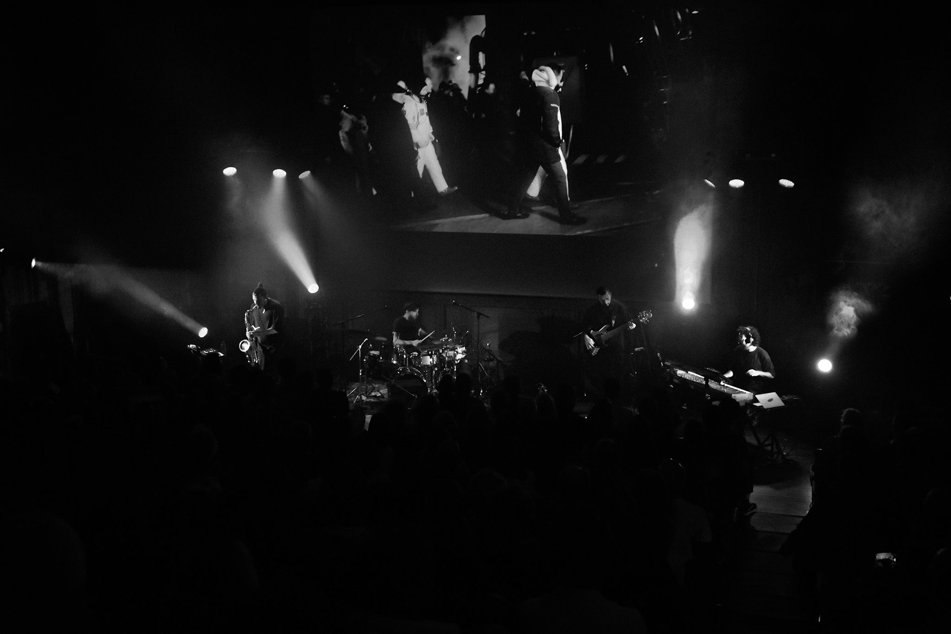 Guillaume Perret Quartet, Festival Jazz à Saint-Germain-des-Prés - Paris, grand amphithéâtre de la Maison de l'Océan