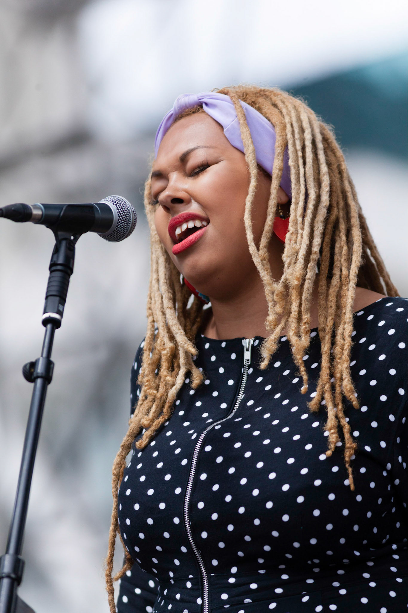 Harleighblu, 37ème édition La Défense Jazz Festival, Parvis de la Défense, 30 juin 2014, © Jean-Christophe Prat / L'Œil du spectacle