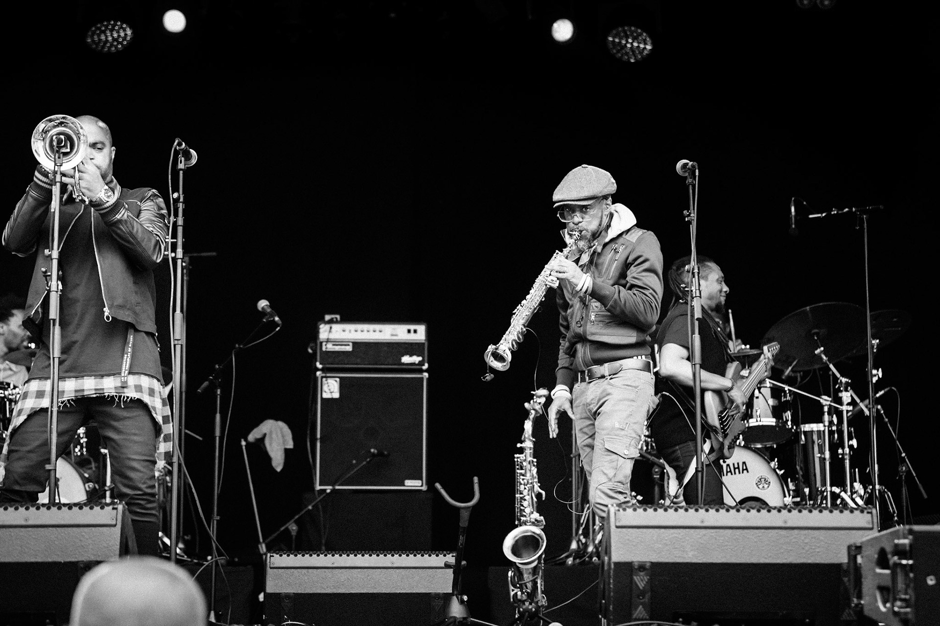 Big in Jazz Collective, La Défense Jazz Festival, Parvis de la Défense, 20 juin 2022