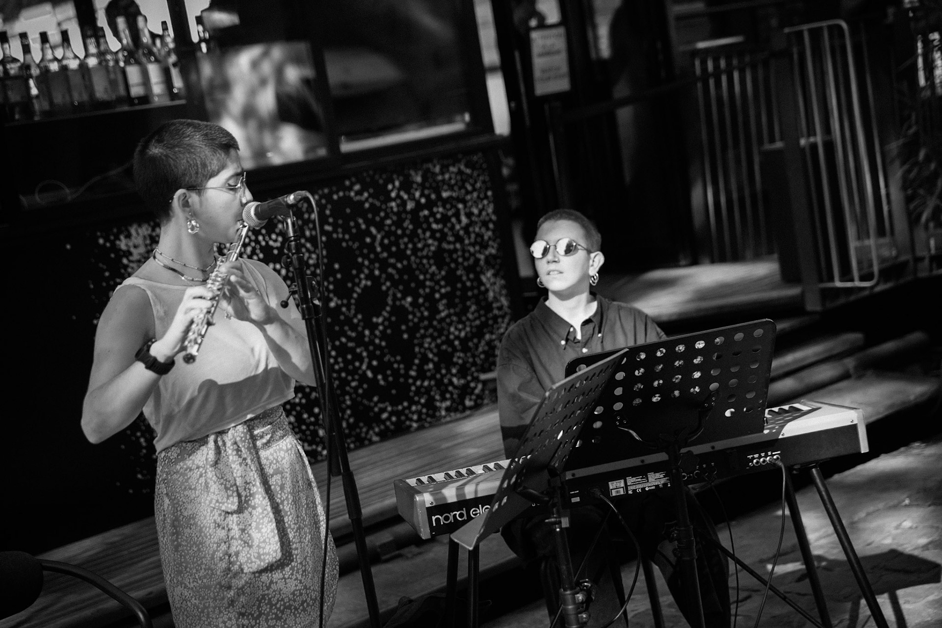 Lou Guénet &amp; Lilou Claverie, Festival Jazz à Saint-Germain-des-Prés - Paris, Péniche Le Son de la Terre