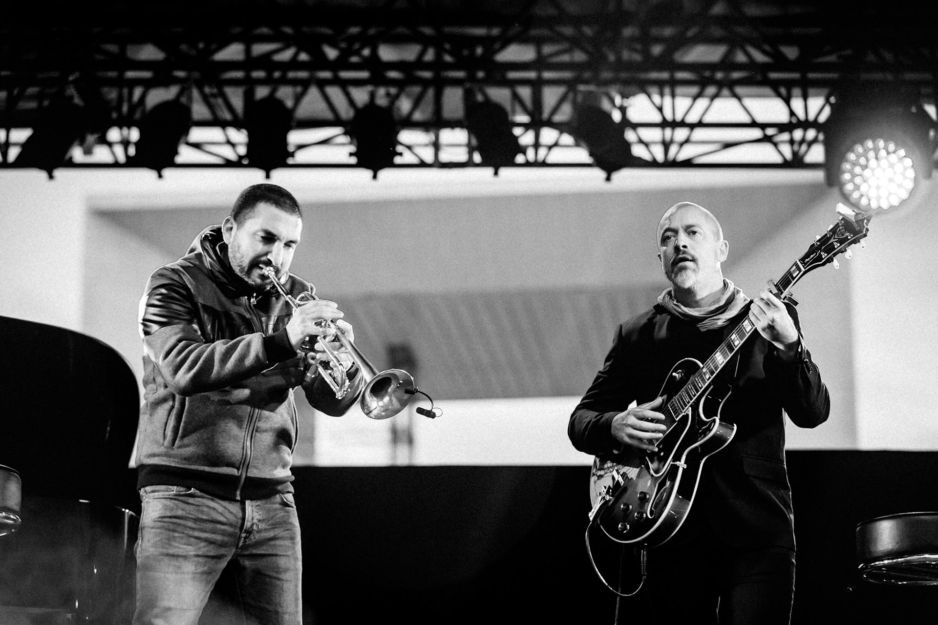 Ibrahim Maalouf avec François Delporte, La Défense Jazz Festival, Parvis de la Défense, 26 septembre 2020
