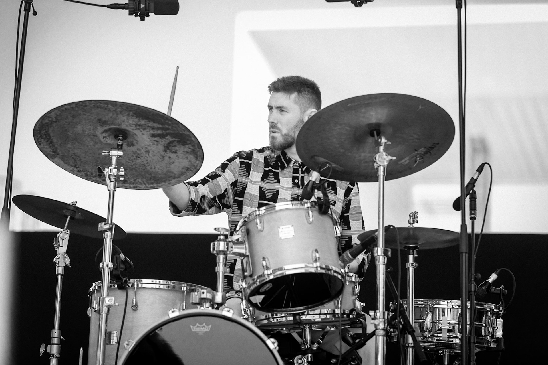 Theon Cross Trio, La Défense Jazz Festival, Parvis de la Défense, 26 mai 2019