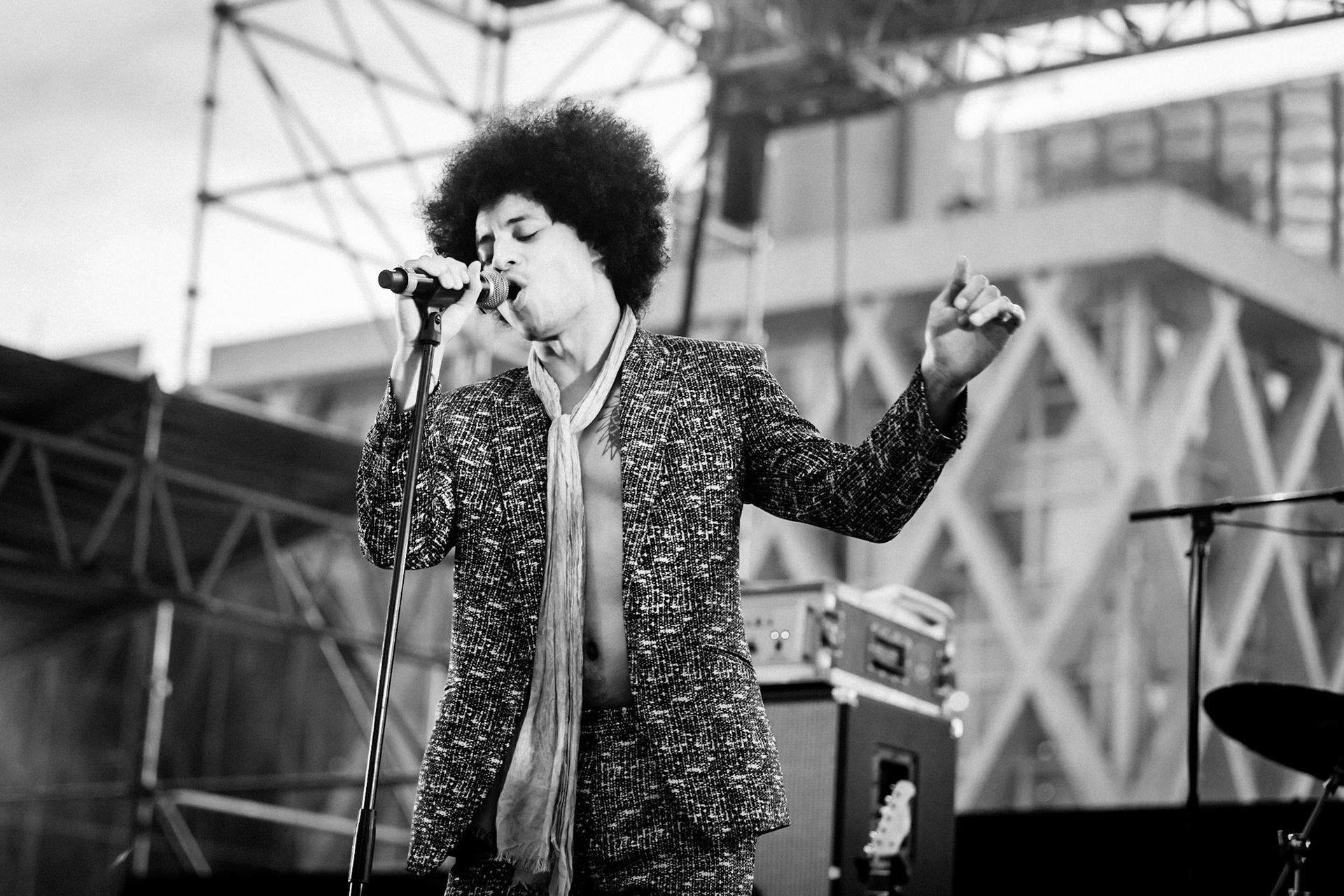 Jose James, La Défense Jazz Festival, Parvis de la Défense, 30 mai 2019