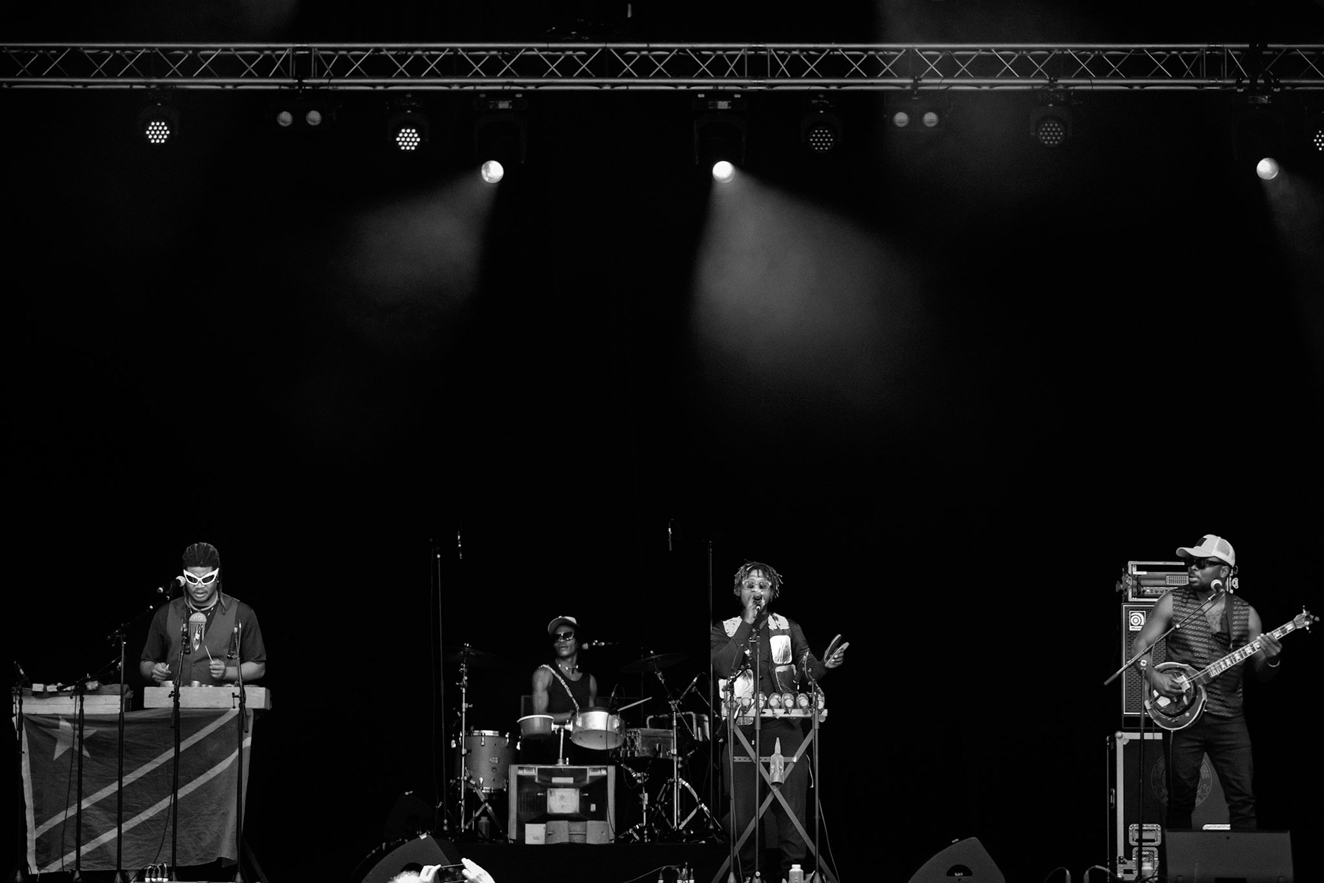 Kin'Gongolo Kiniata, La Défense Jazz Festival, Parvis de la Défense, 27 juin 2025