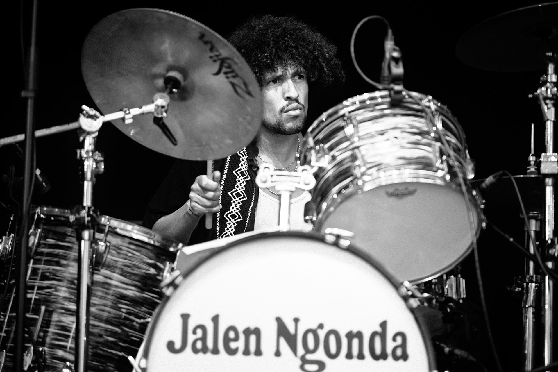 Jalen Ngonda , La Défense Jazz Festival, Parvis de la Défense, 24 juin 2025