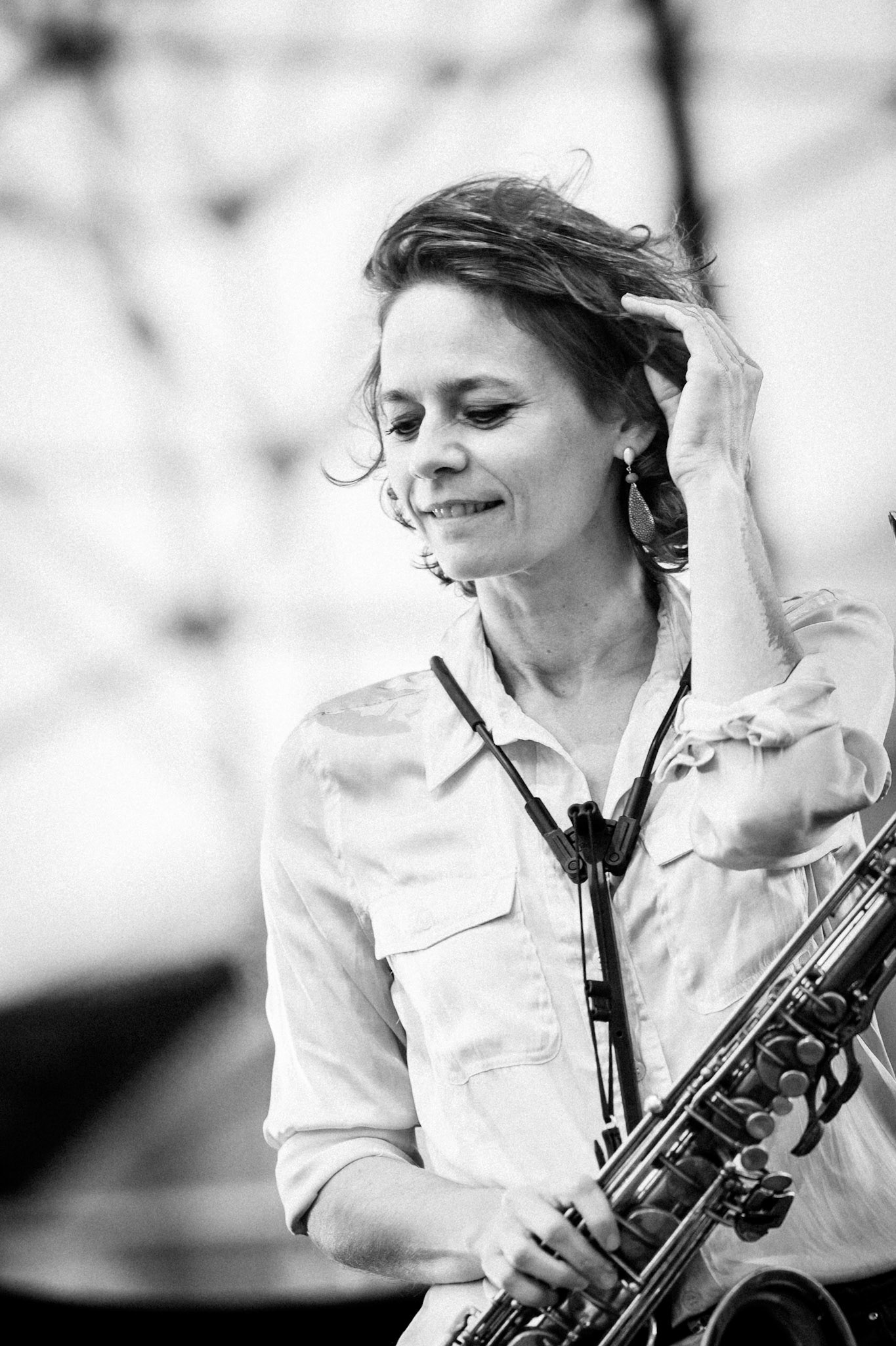 Sophie Alour invite Abdallah Abozekry, La Défense Jazz Festival, Parvis de la Défense, 23 septembre 2020