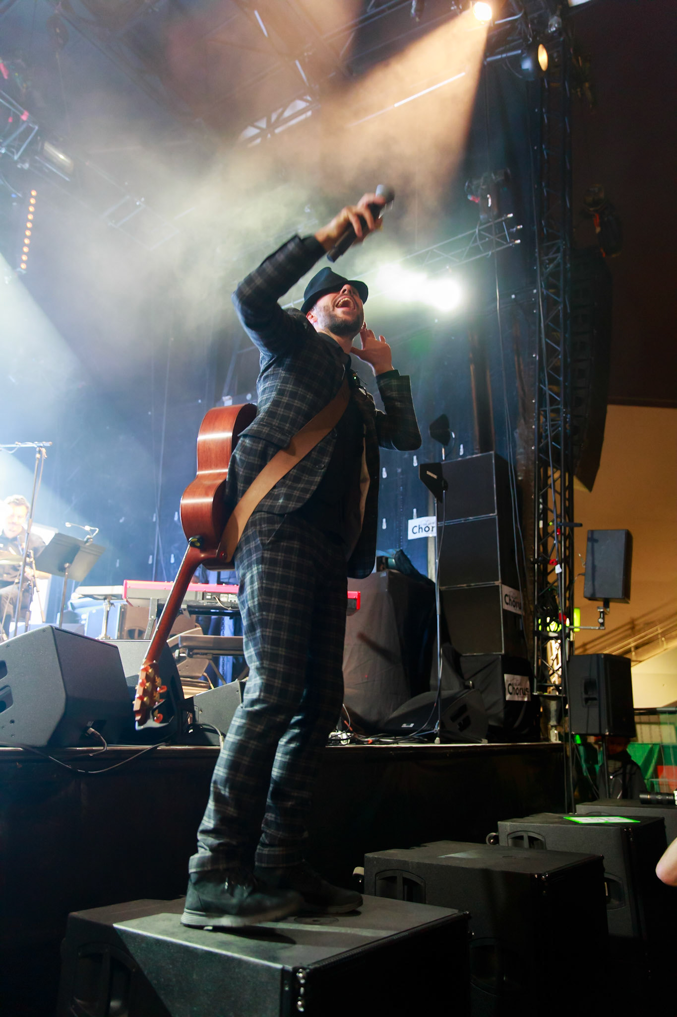 Charlie Winston, 31ème édition Festival Chorus des Hauts-de-Seine, Parvis de La Seine Musicale (Boulogne-Billancourt), 6 avril 2019
