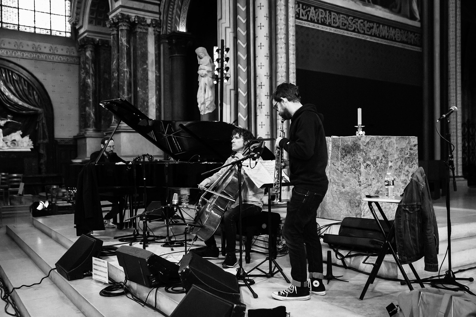 Trio Herman - Salque - Parisien, Festival Jazz Saint-Germain-des-Prés - Paris , Eglise Saint-Germain-des-Prés, 21 mai 2019, @yaronhermanofficial, #francoissalque, @emileparisien, @jazzstgermain, #jazz