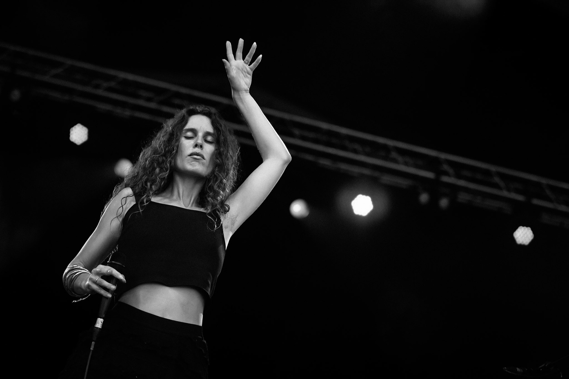 Dafné Kritharas, La Défense Jazz Festival, Parvis de la Défense, 25 juin 2025