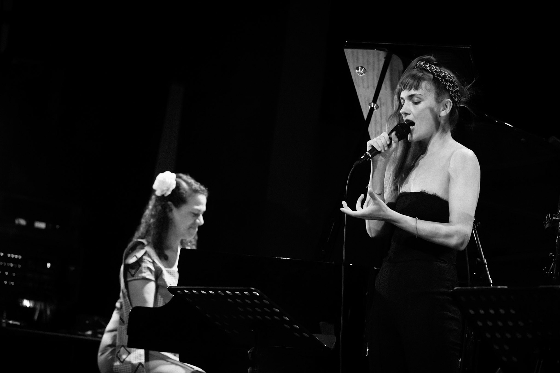 Leïla Olivesi Octet, special guest Camille Berthault, Festival Jazz à Saint-Germain-des-Prés - Paris, Théâtre de l'Alliance Française