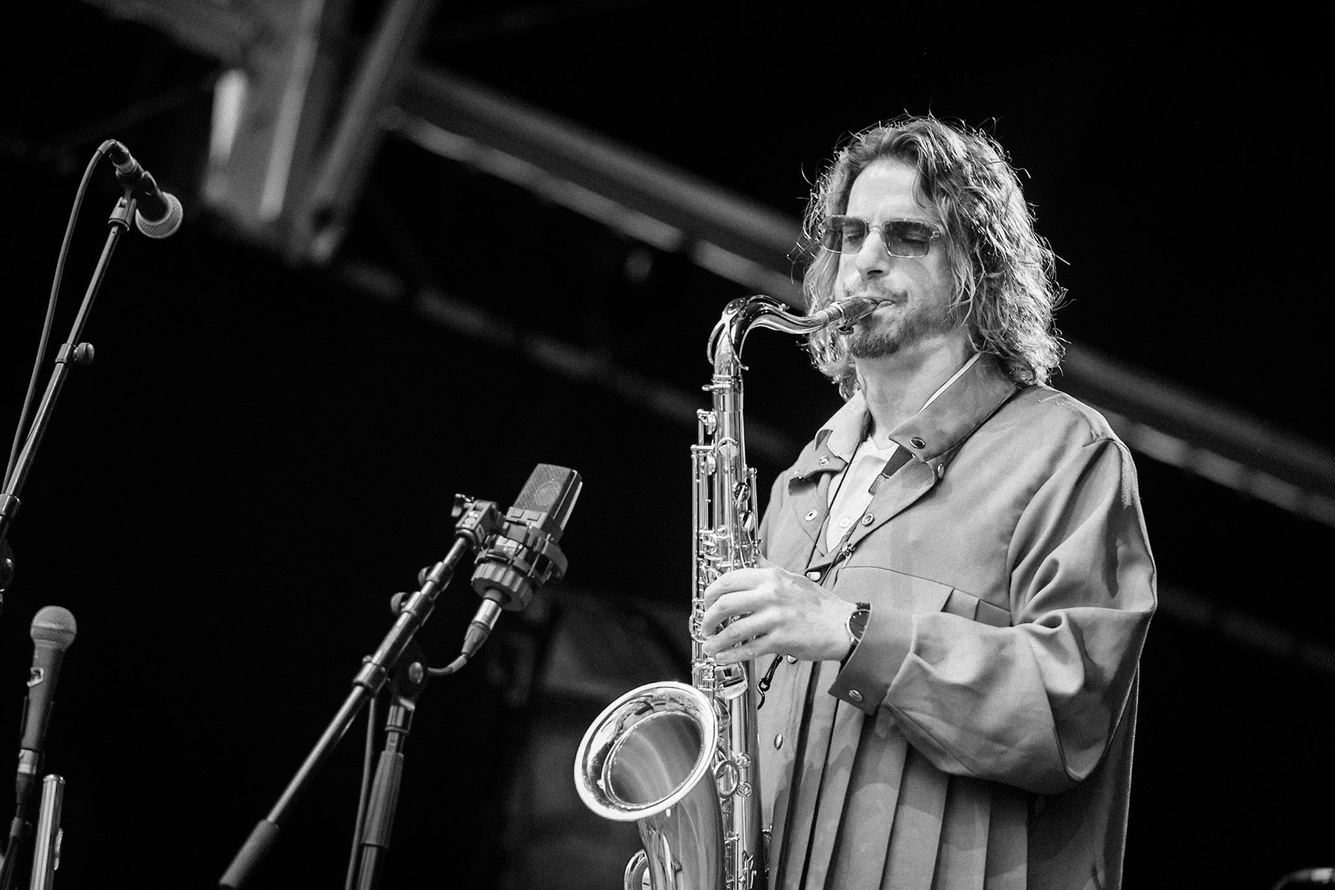 Samy Thiébault "Awé Large Ensemble", La Défense Jazz Festival, Parvis de la Défense, 26 juin 2023