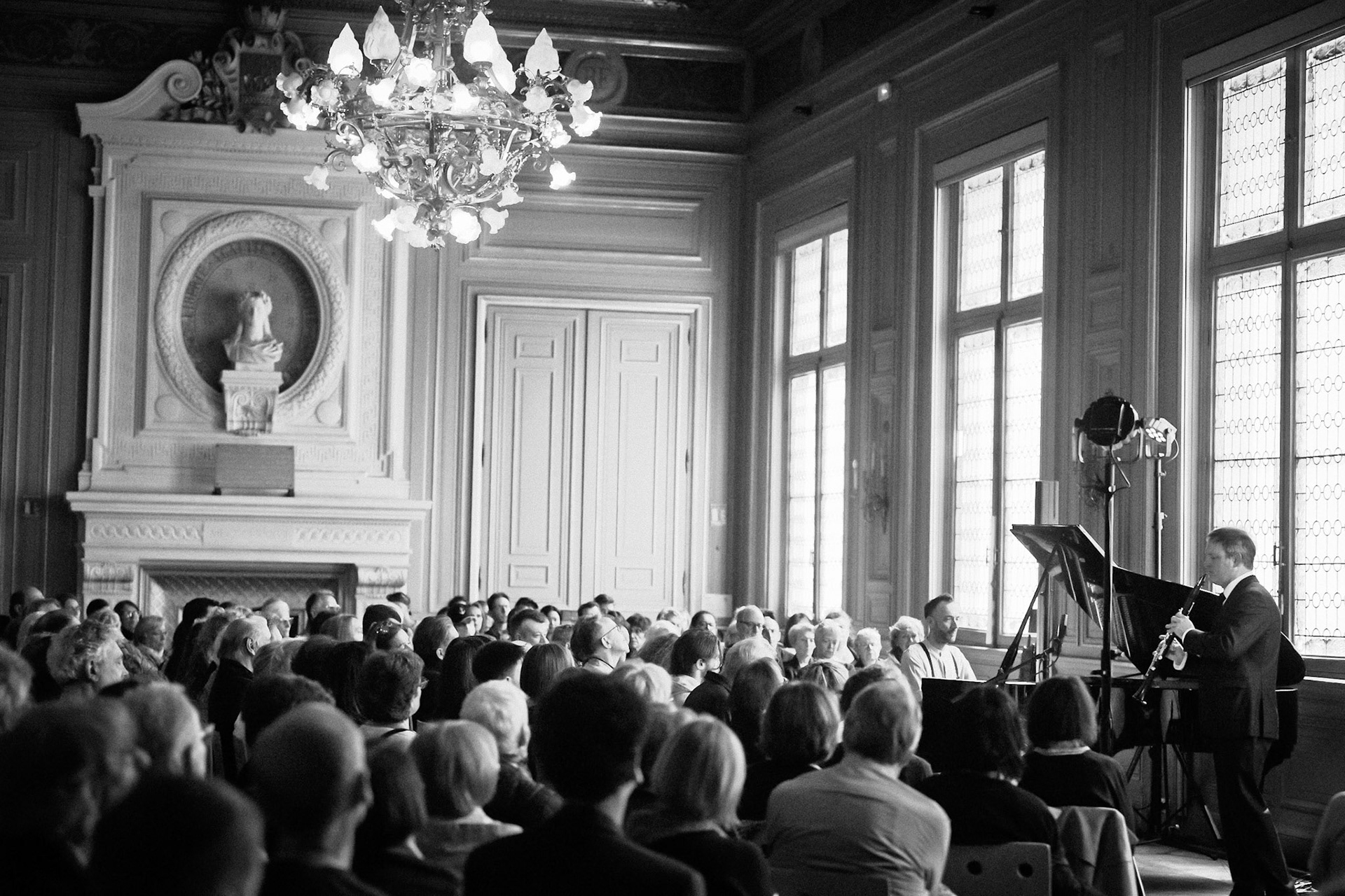 Pierre-François Blanchard &amp; Thomas Savy, Festival Jazz à Saint-Germain-des-Prés - Paris, Salle des fêtes - Mairie du 6ème