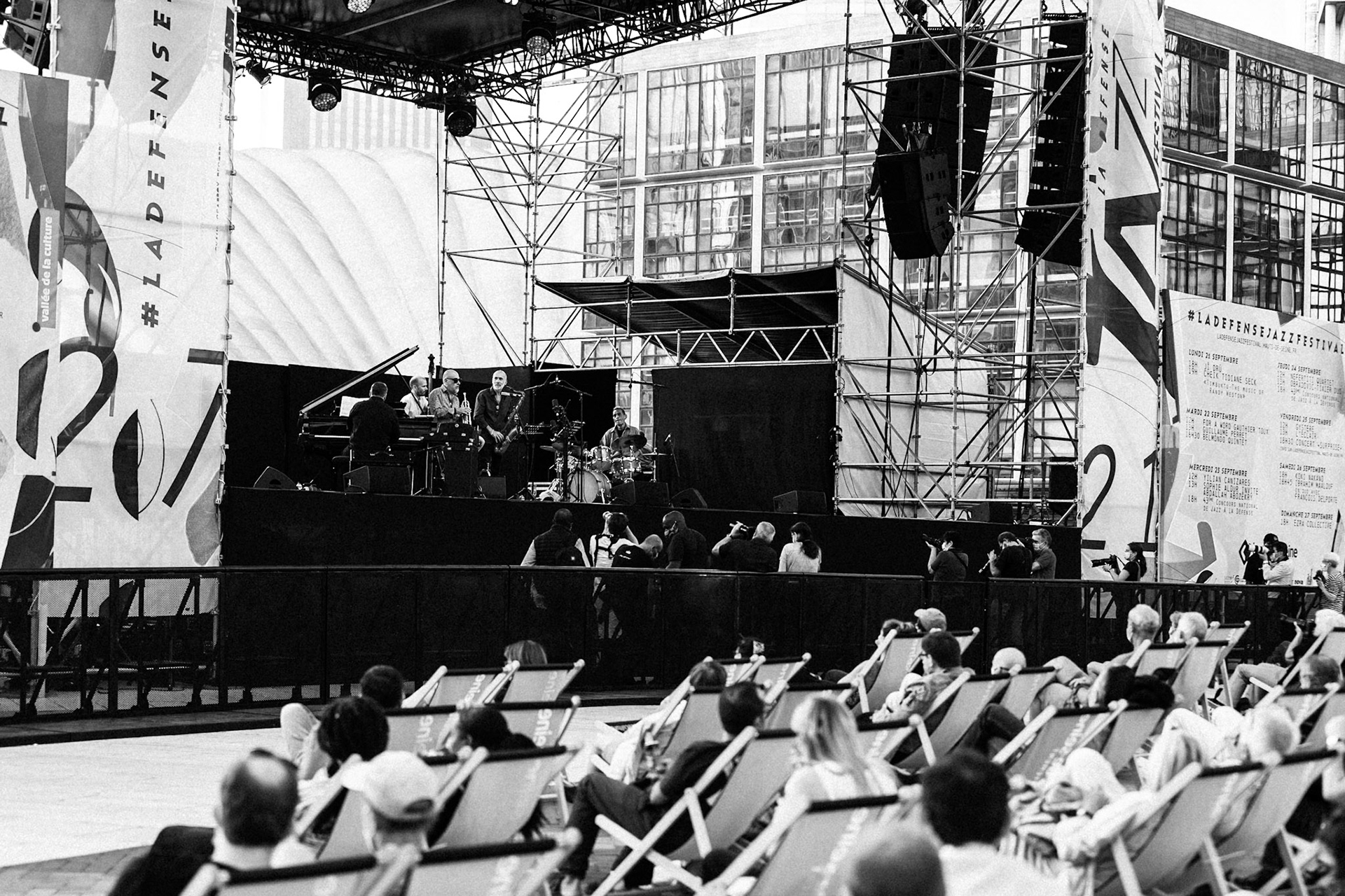 Belmondo Quintet, La Défense Jazz Festival, Parvis de la Défense, 22 septembre 2020