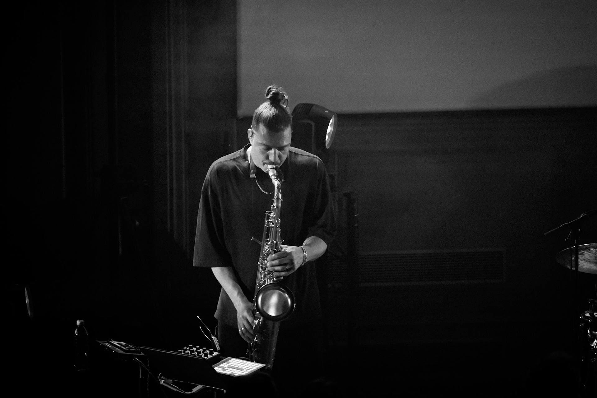 Guillaume Perret Quartet, Festival Jazz à Saint-Germain-des-Prés - Paris, grand amphithéâtre de la Maison de l'Océan