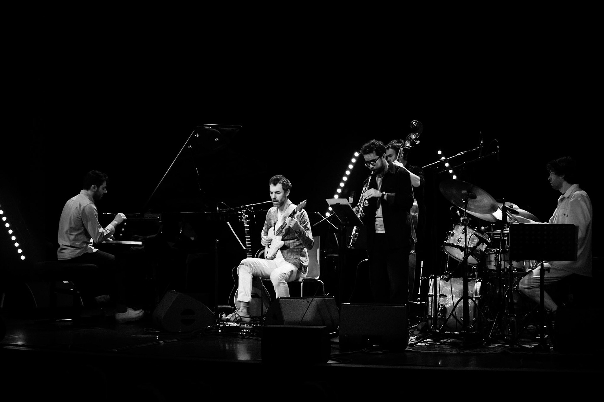 Gautier Garrigue Quartet feat Emile Parisien, Festival Jazz à Saint-Germain-des-Prés - Paris, Théâtre de l'Alliance Française