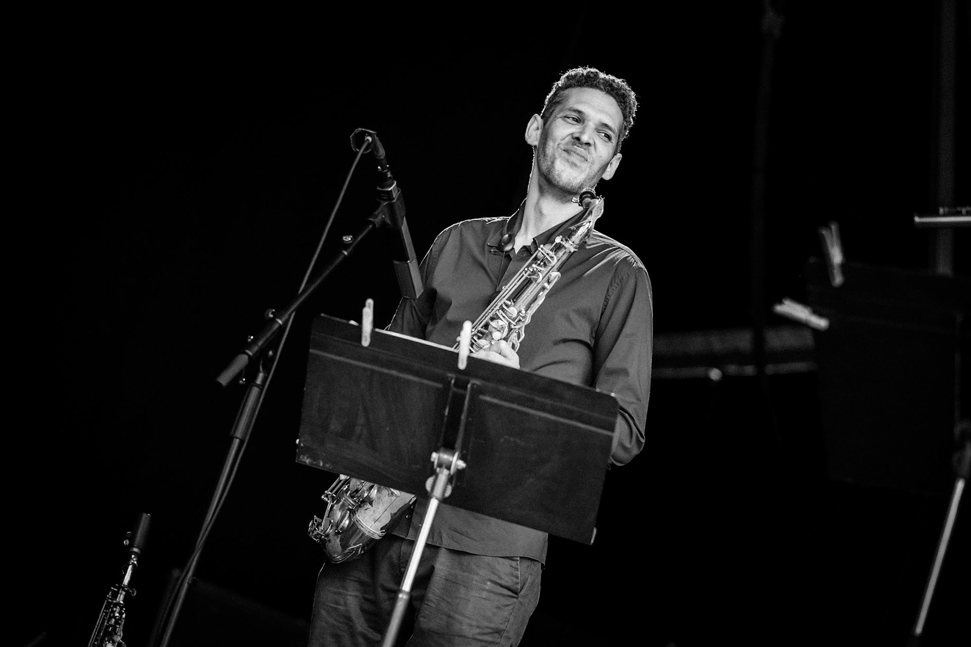 Naïssam Jalal &amp; Rythms of Resisistance, La Défense Jazz Festival, Parvis de la Défense, 23 juin 2022